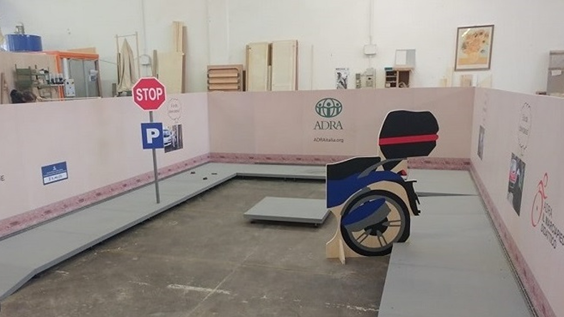 Il Marciapiede Didattico a Ragusa