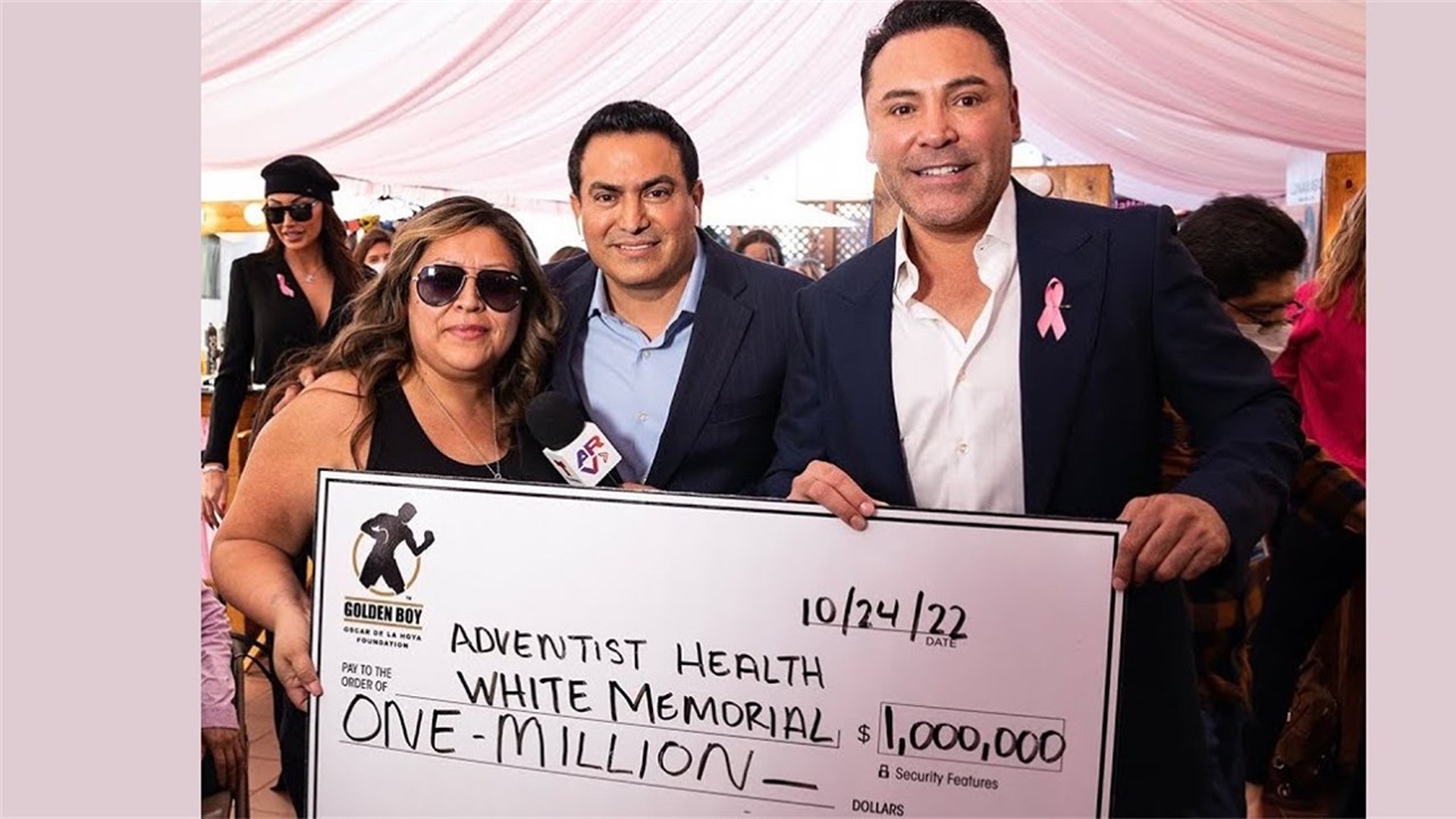 Superstar del pugilato americano dona 1 milione di dollari a ospedale avventista