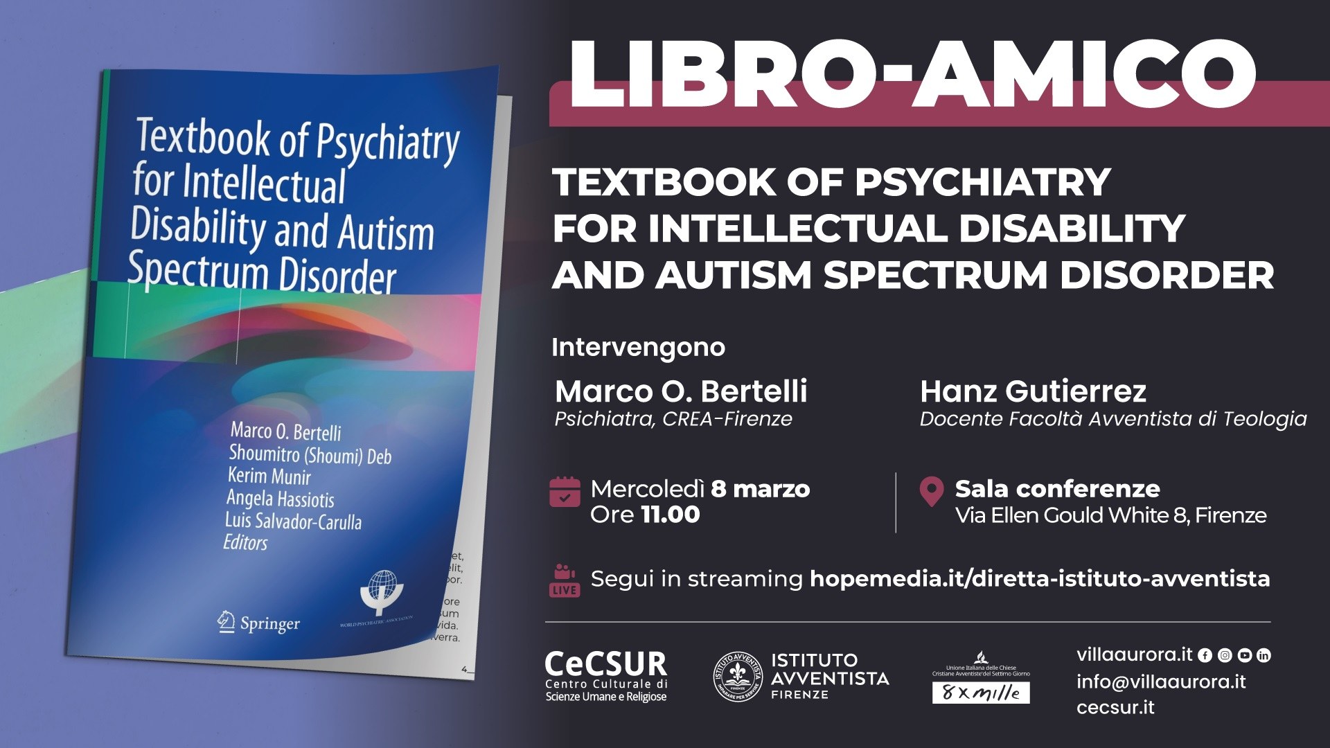 CeCsur. Textbook of Psychiatry for Intellectual Disability…