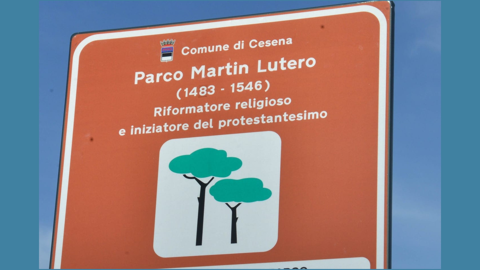 Bibbia Festival. Inaugurato il parco Martin Lutero a Cesena