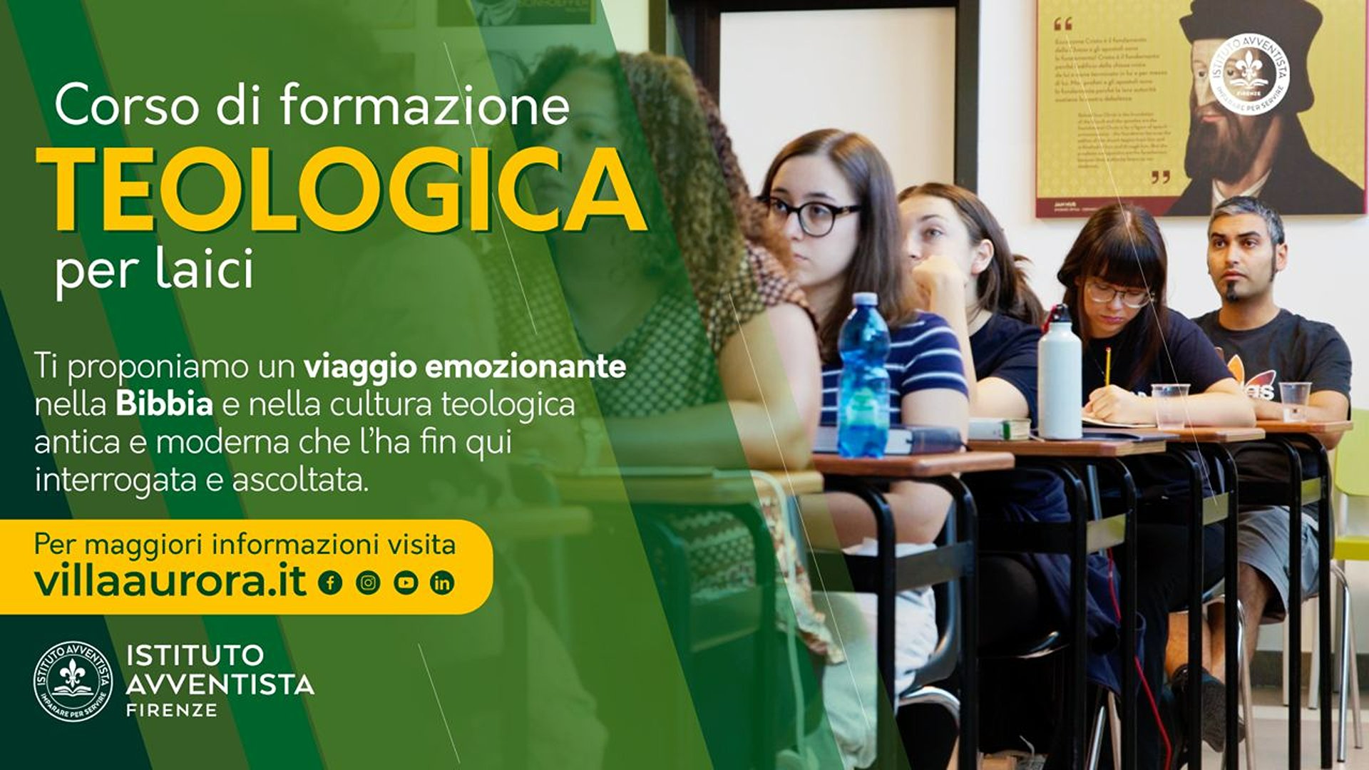 Corso di formazione teologica per laici e Villa Aurora Meeting a Firenze