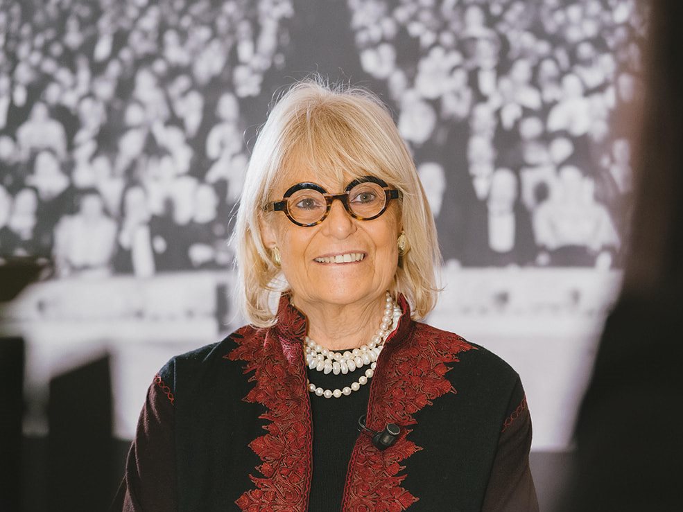 Mariella Orsi ricorda, Donatella Carmi, presidente della fondazione File