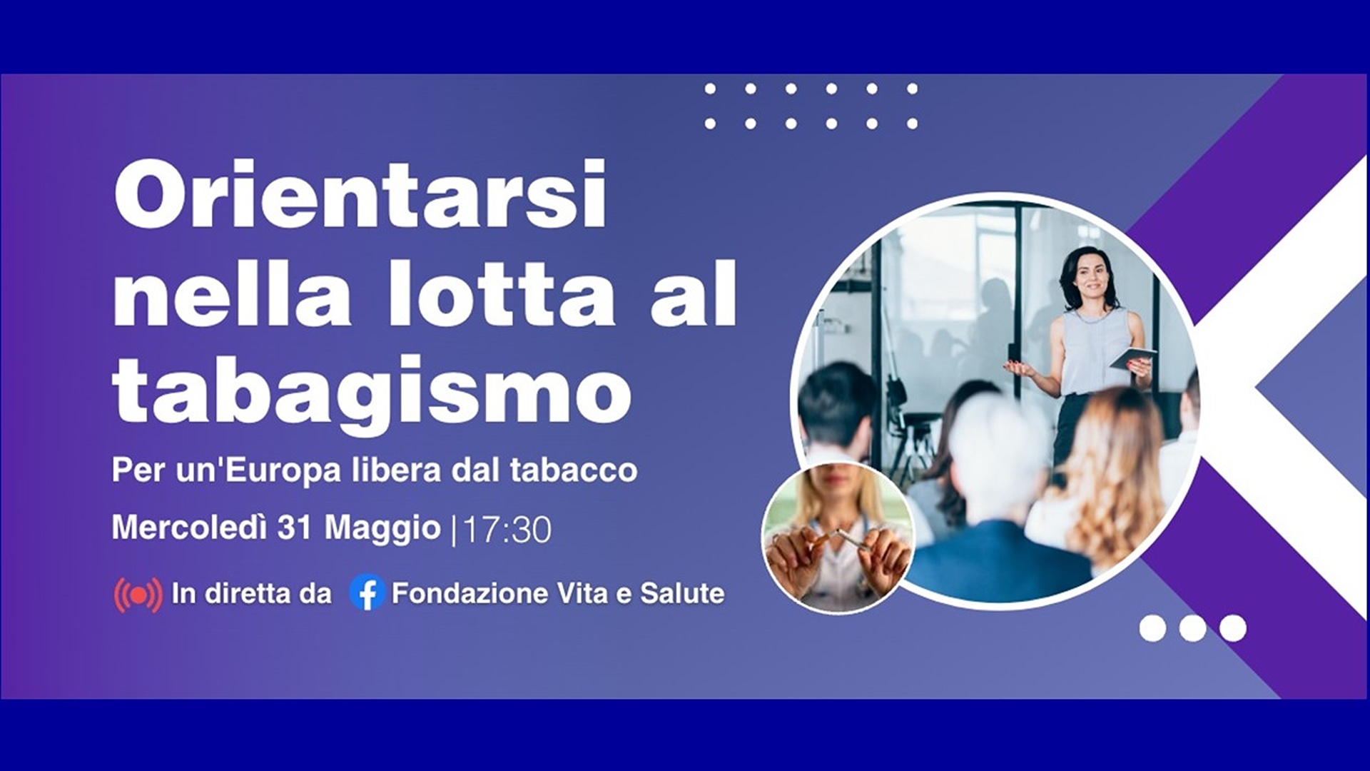 Giornata mondiale senza tabacco. Evento a Firenze