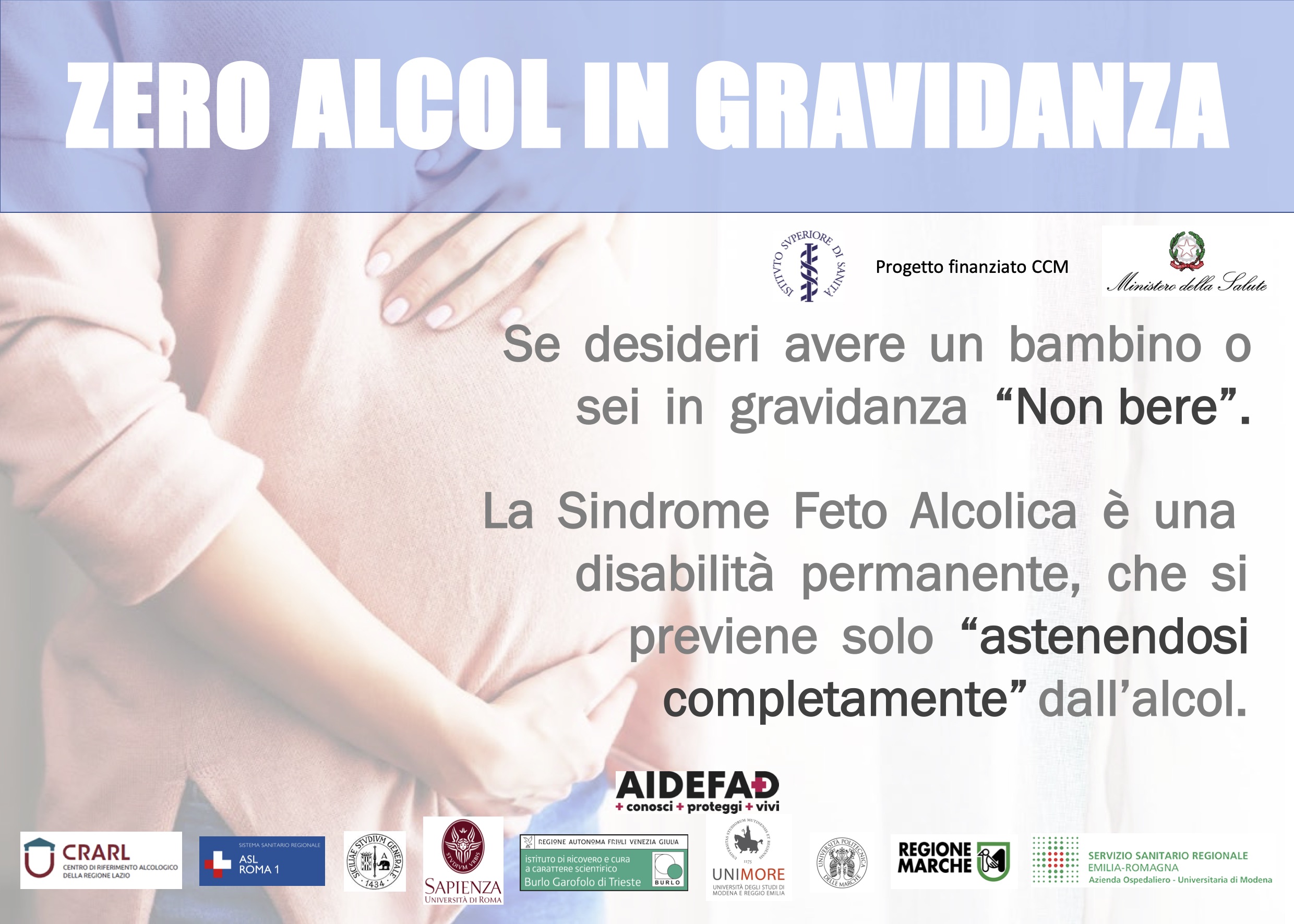 Giornata mondiale sulla Sindrome feto alcolica e i disturbi correlati