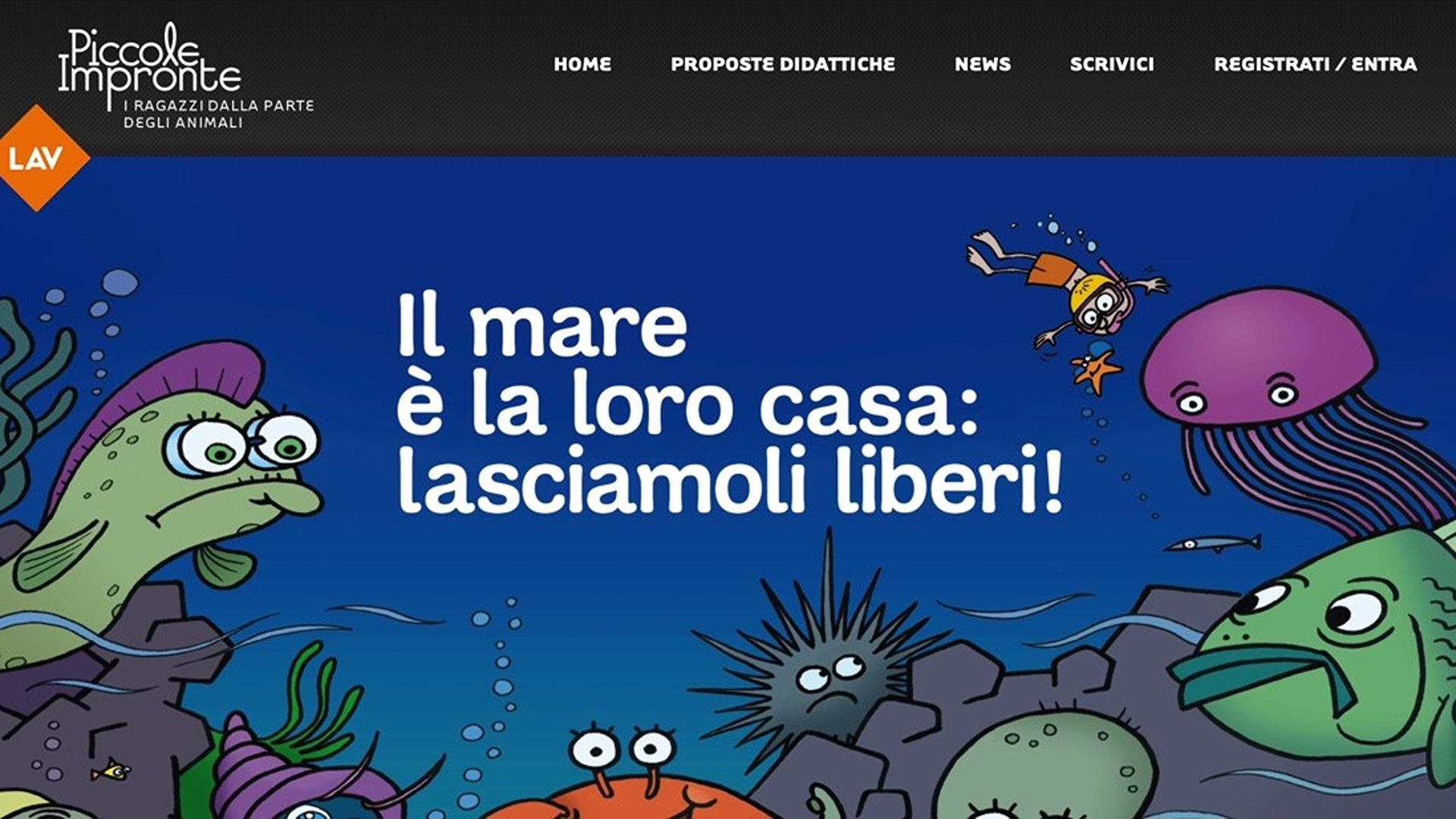 LAV. Il mare. Casa di tutti!