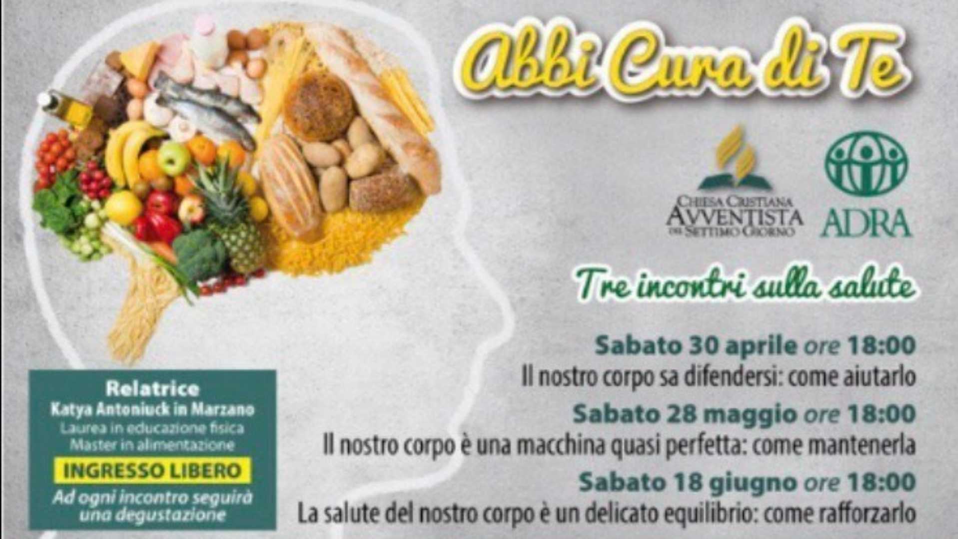Abbi cura di te. Tre incontri sulla salute a Gaeta