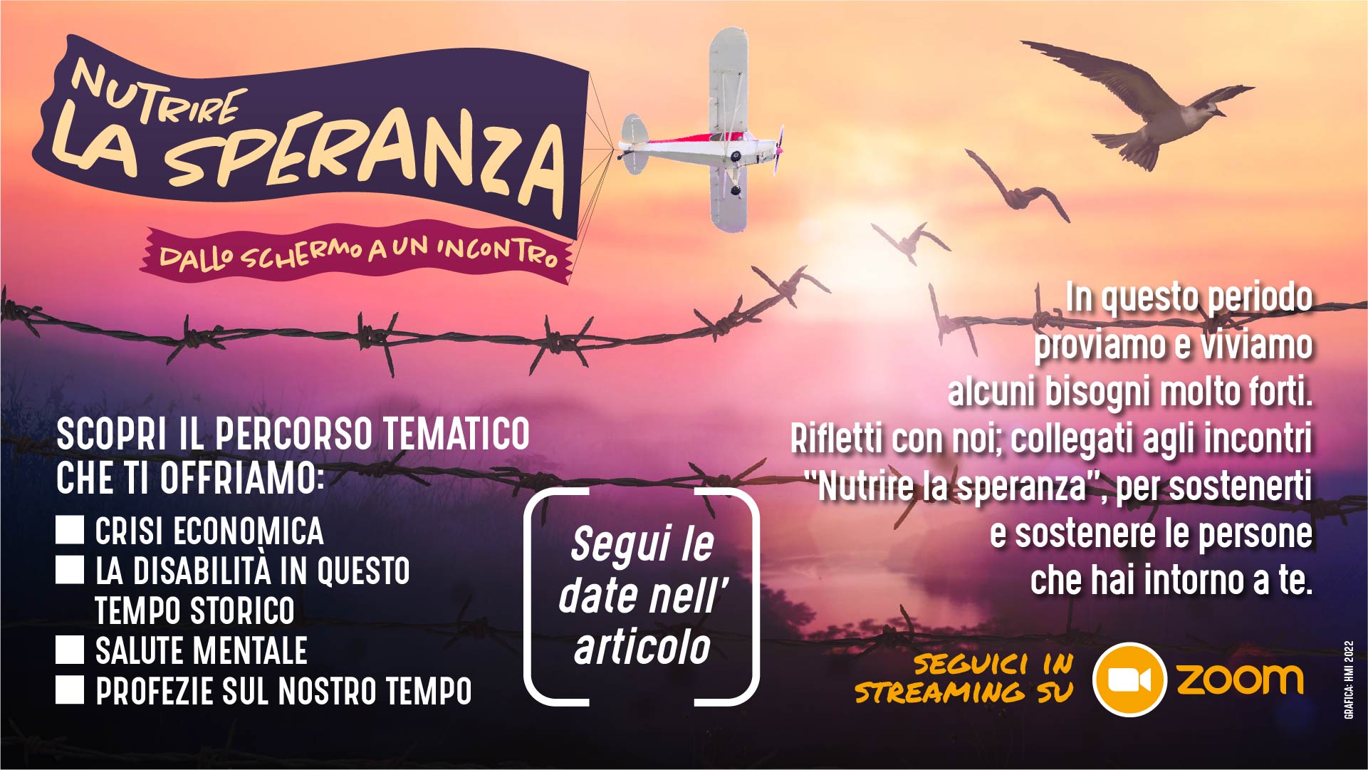 Nutrire la speranza. Dallo schermo a un incontro