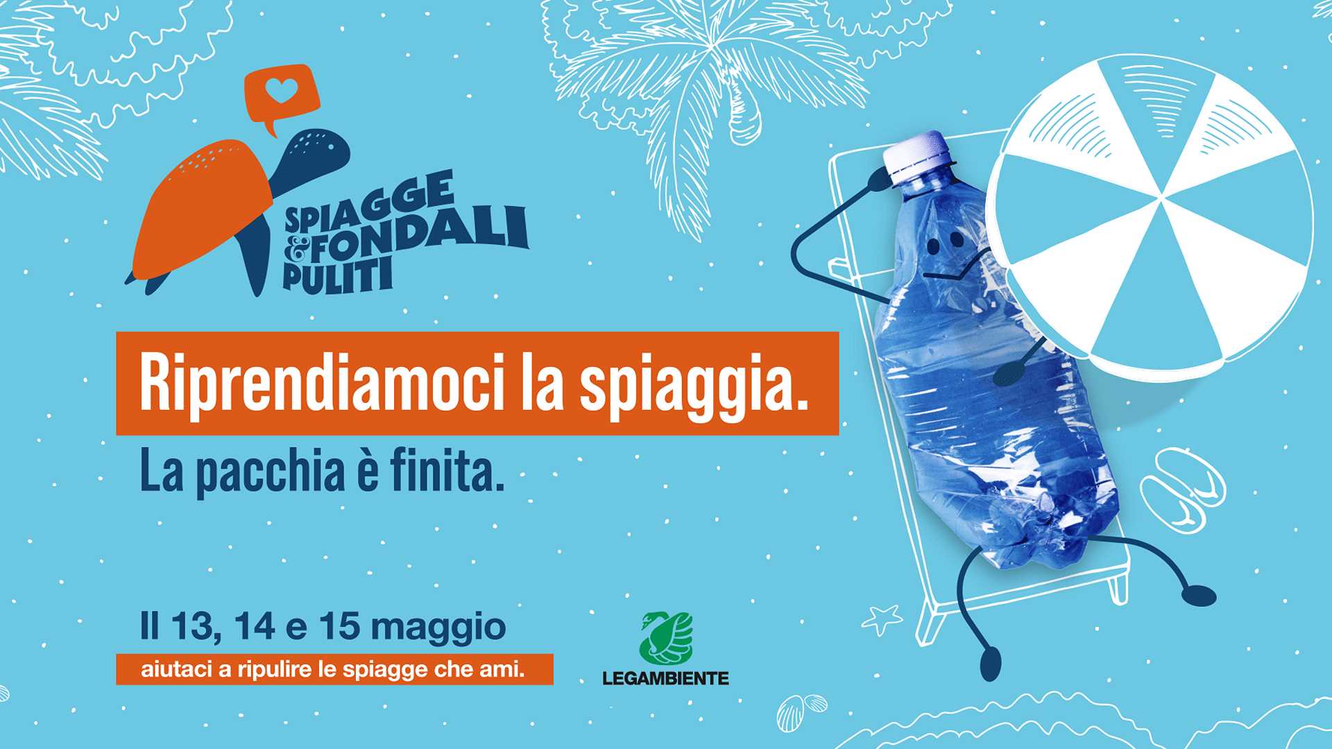 Torna “Spiagge e fondali puliti”, l’iniziativa di Legambiente