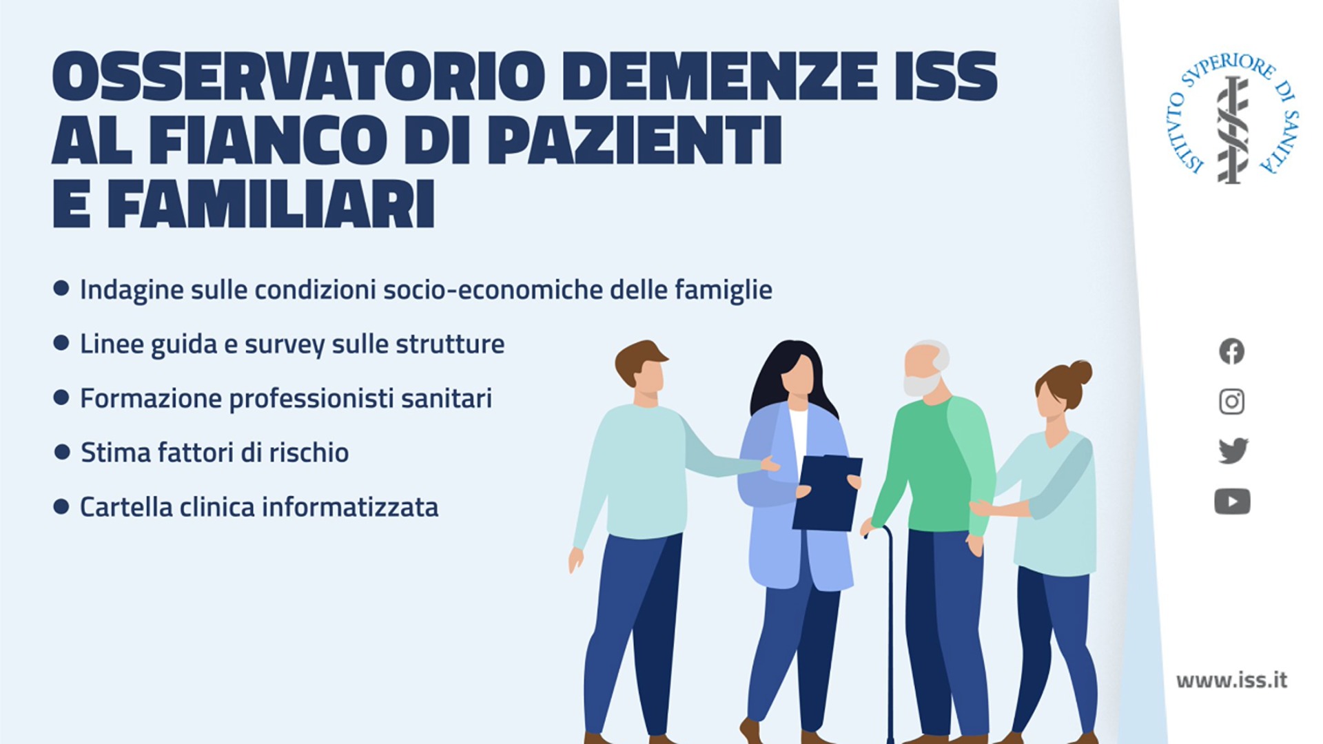 Osservatorio Demenze ISS – Nuove prospettive per i pazienti e le famiglie