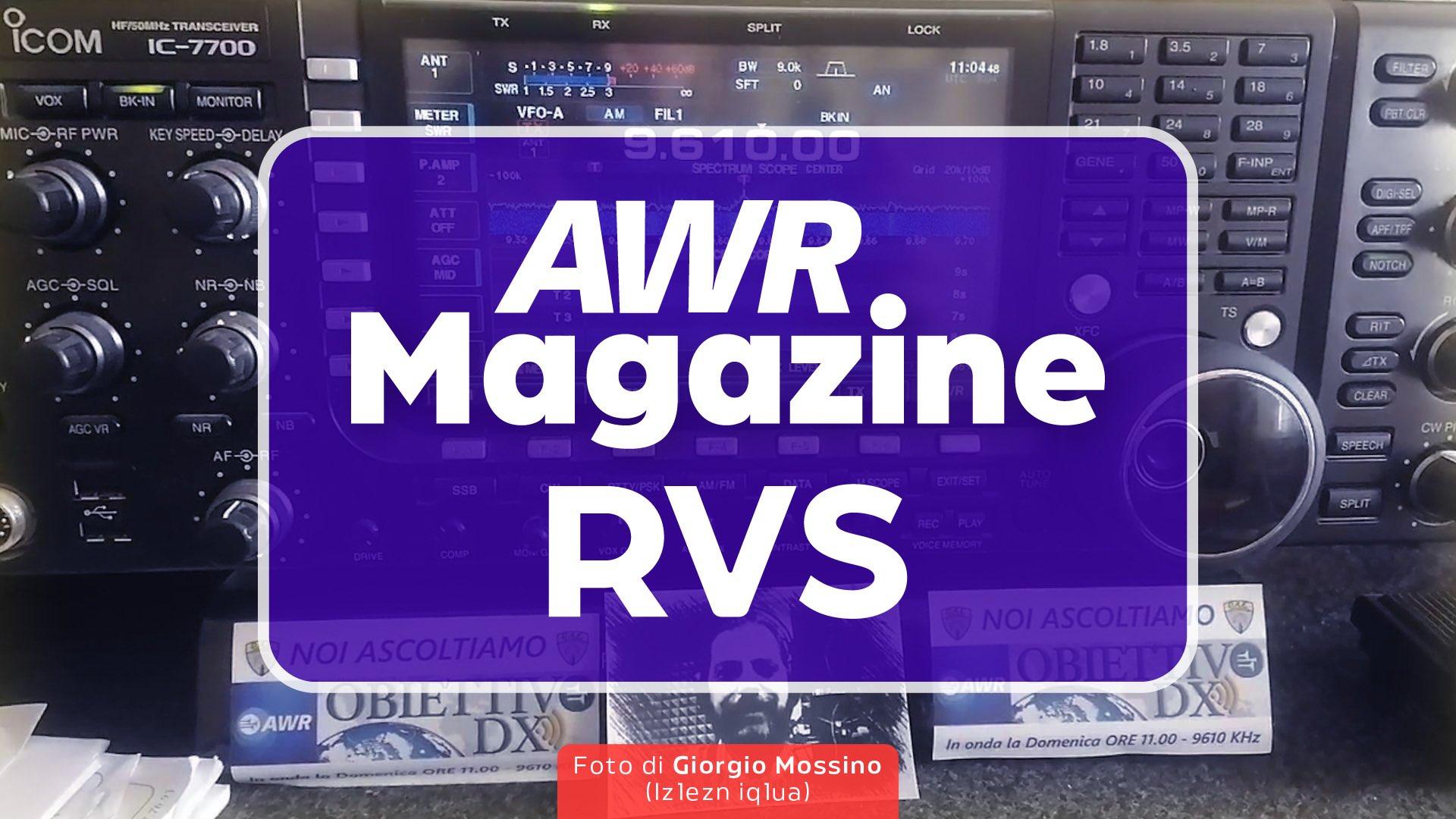 Magazine RVS – 21 aprile 2024