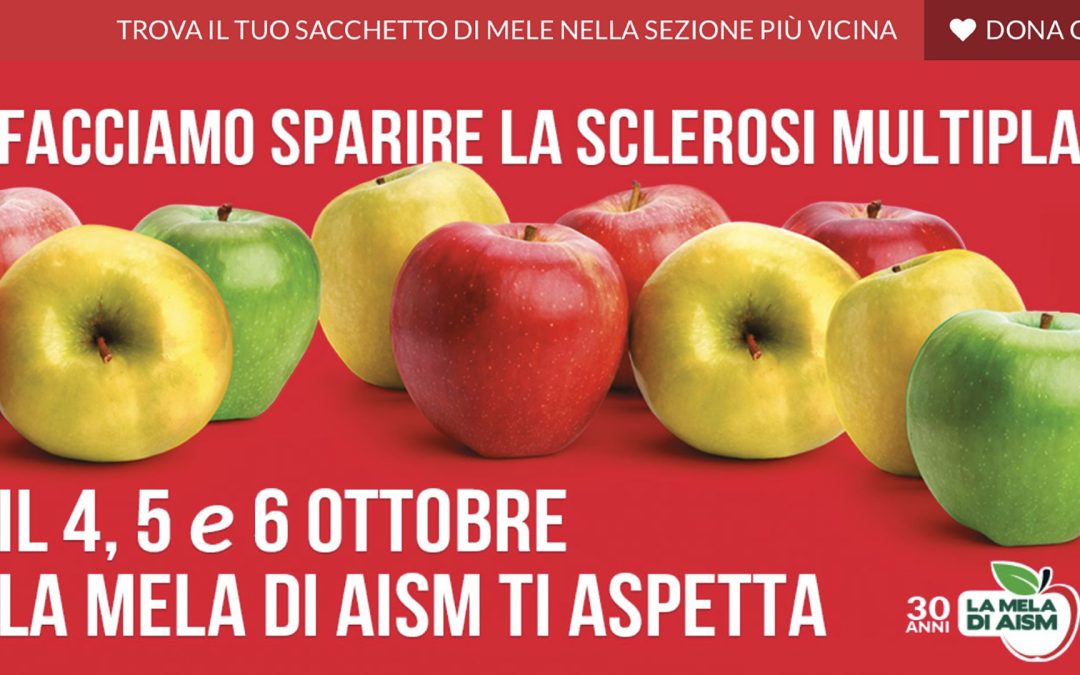 La “Mela di AISM” fa bene due volte!