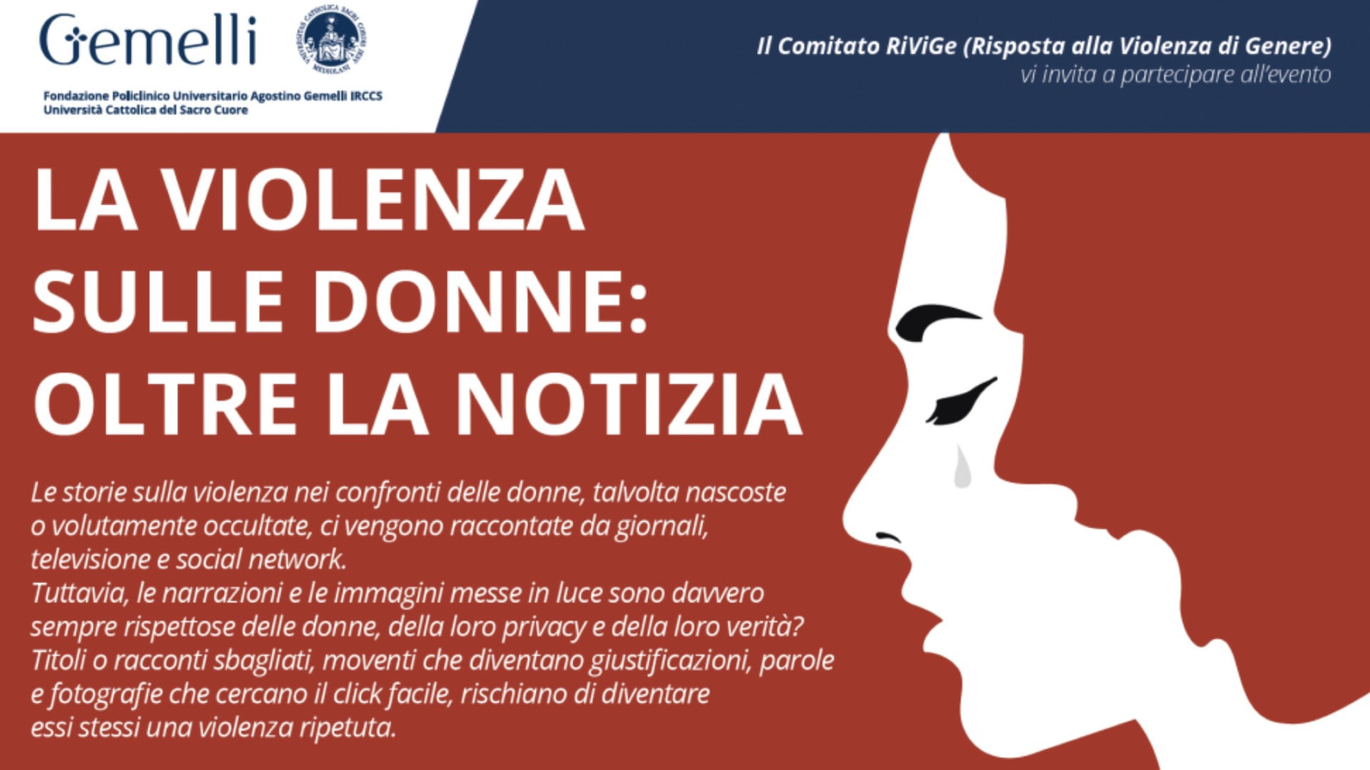 La violenza sulle donne. Nella notizia, a volte, altra violenza!