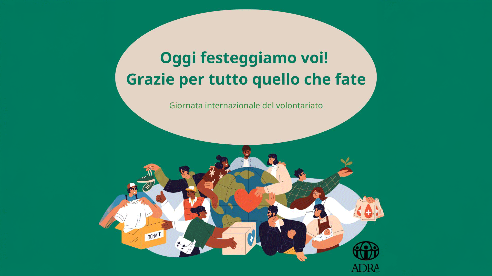 ADRA Italia News – Giornata mondiale del volontariato