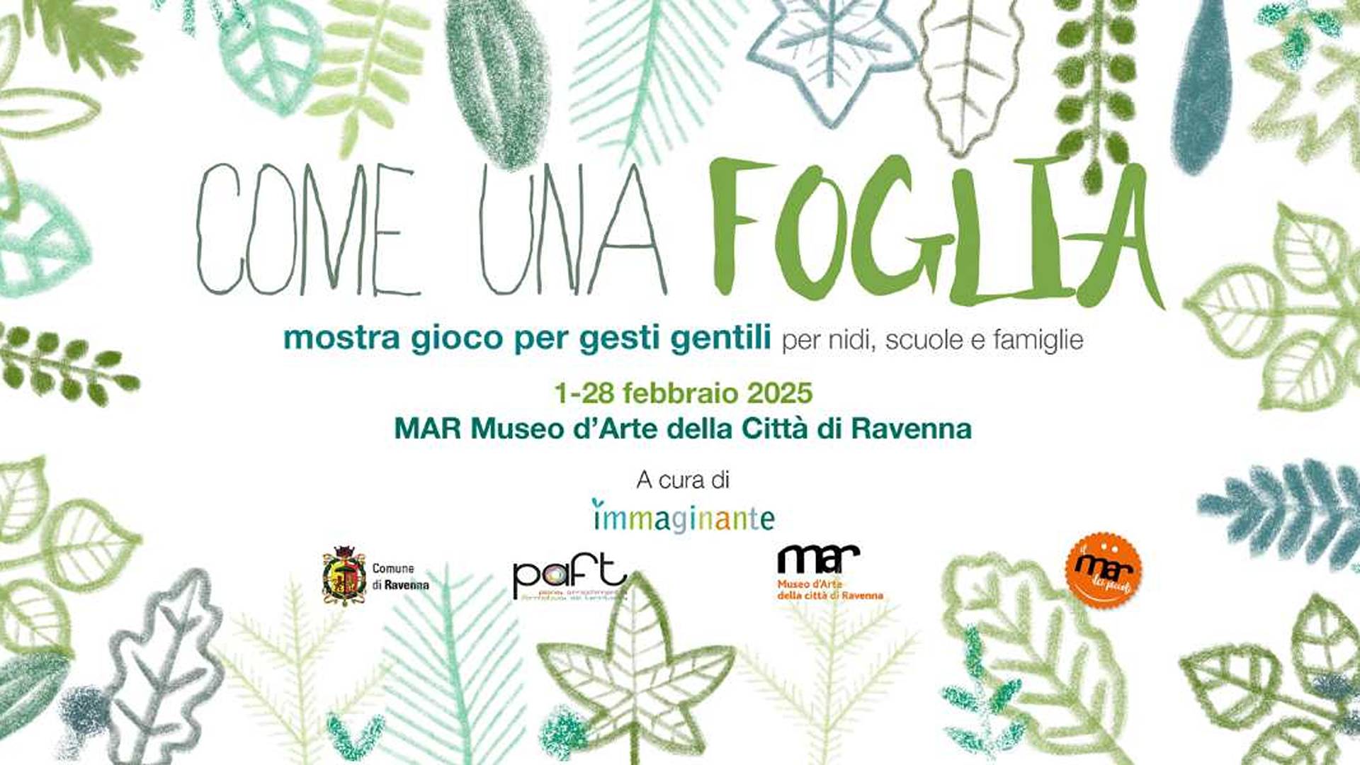 “Come una FOGLIA”, la mostra che coniuga arte, suono e natura