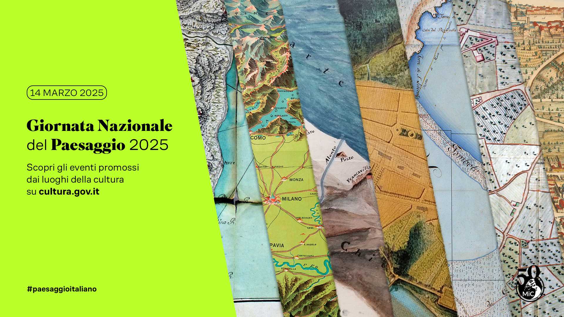 Giornata Nazionale del Paesaggio 2025, uno sguardo agli eventi