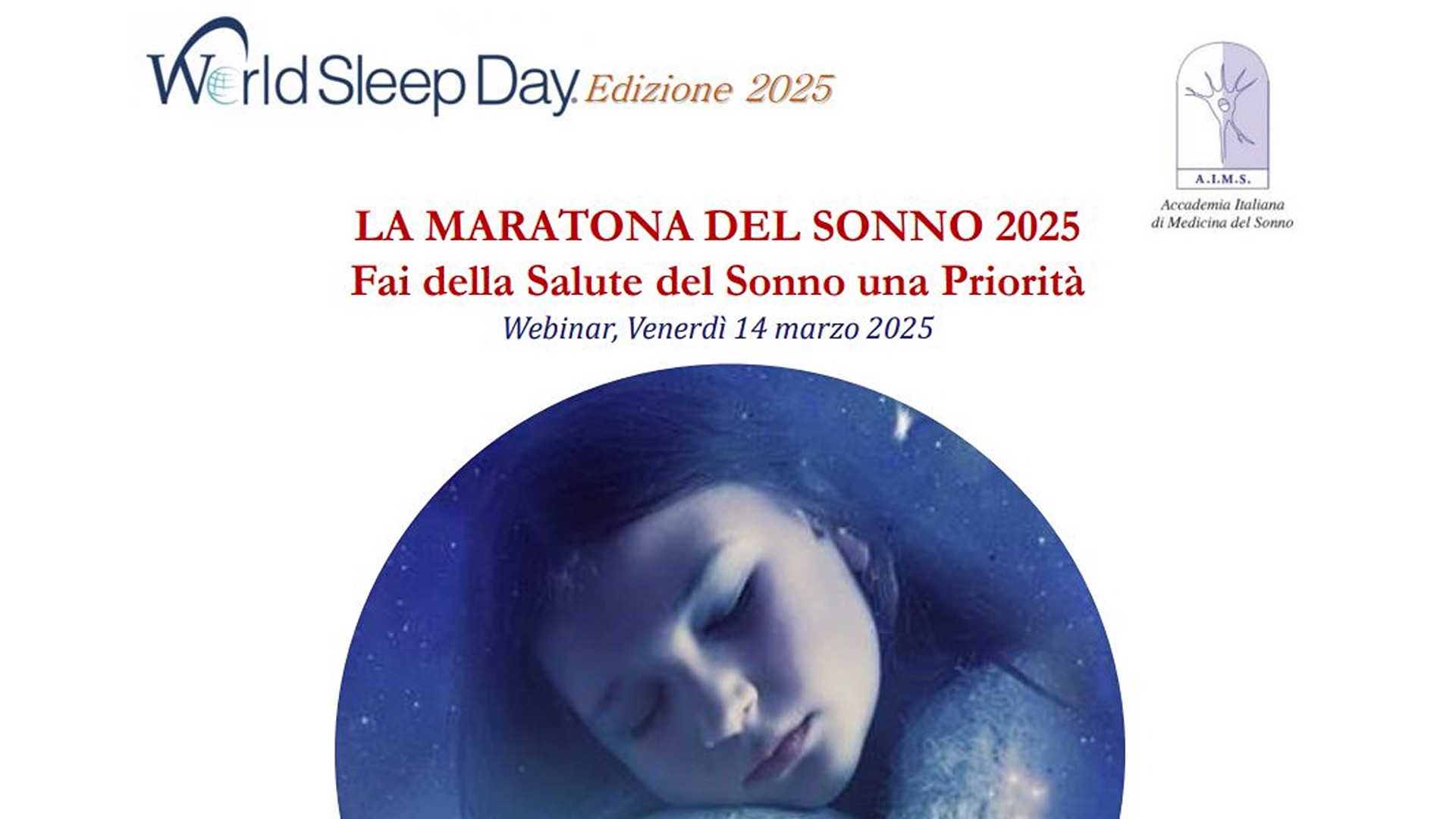 AIMS. “Fai della Salute del Sonno una Priorità”