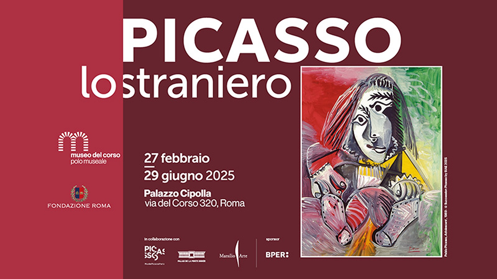 Picasso lo straniero, la mostra a Roma