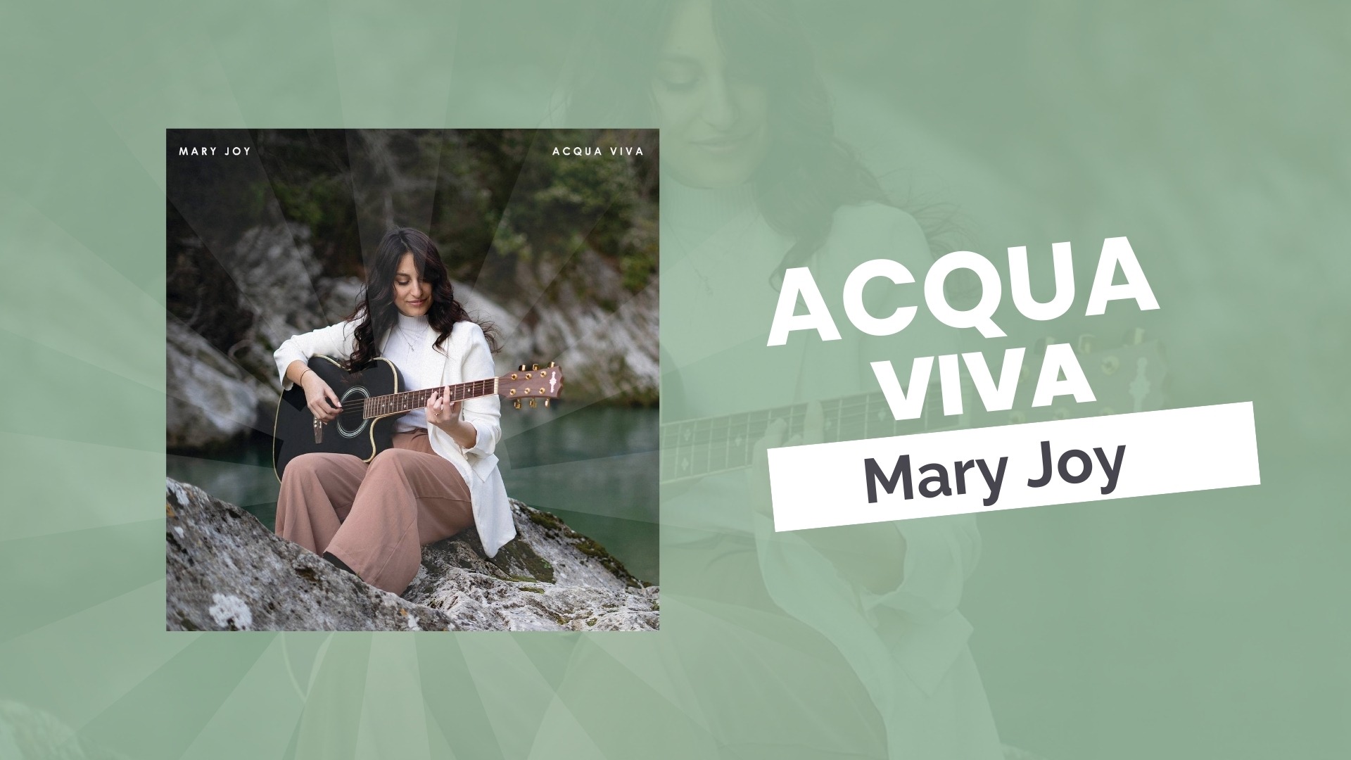 “Acqua viva”, fuori il primo album di Mary Joy