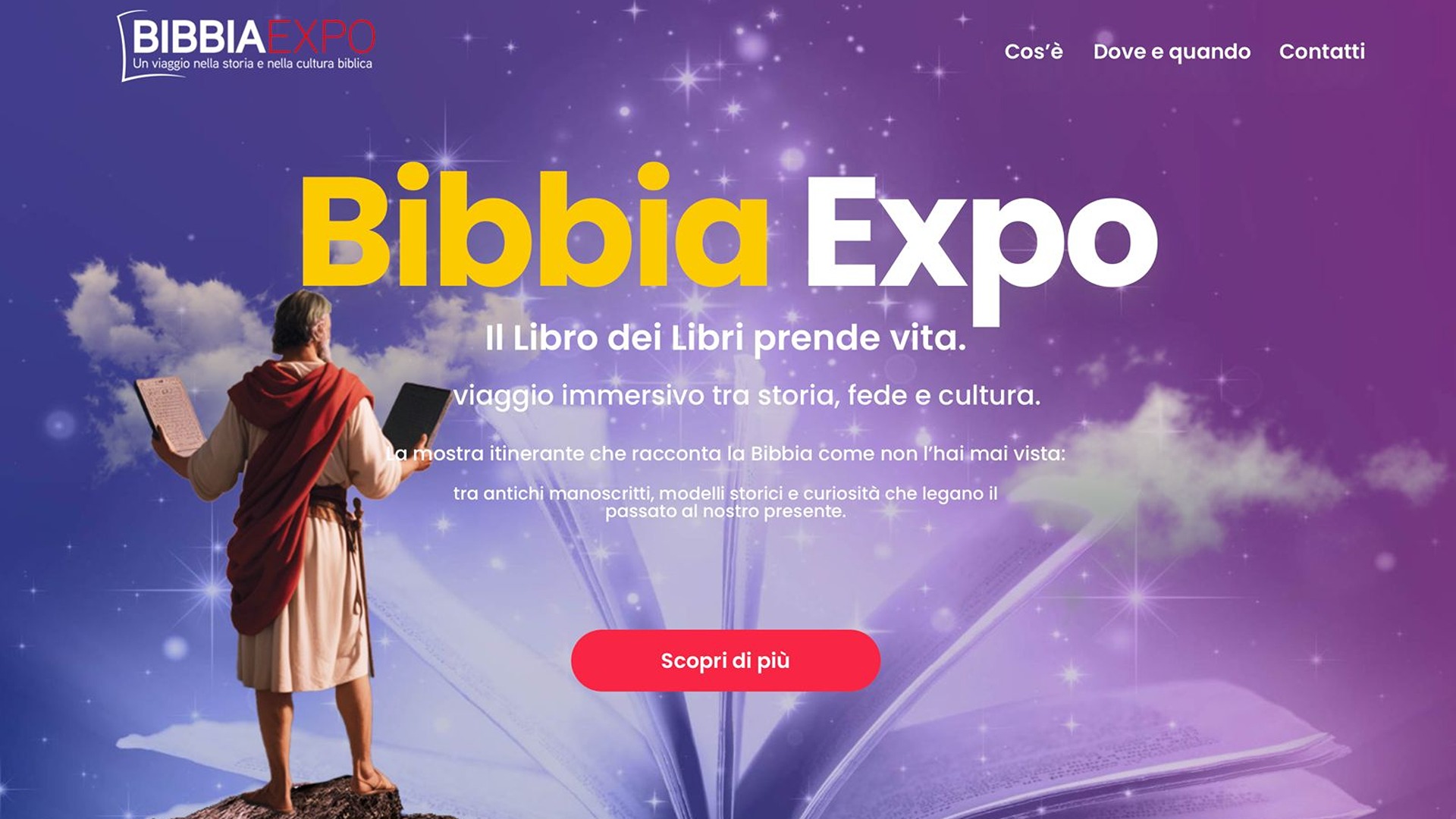 Bibbia Expo, online il sito per scoprire di più
