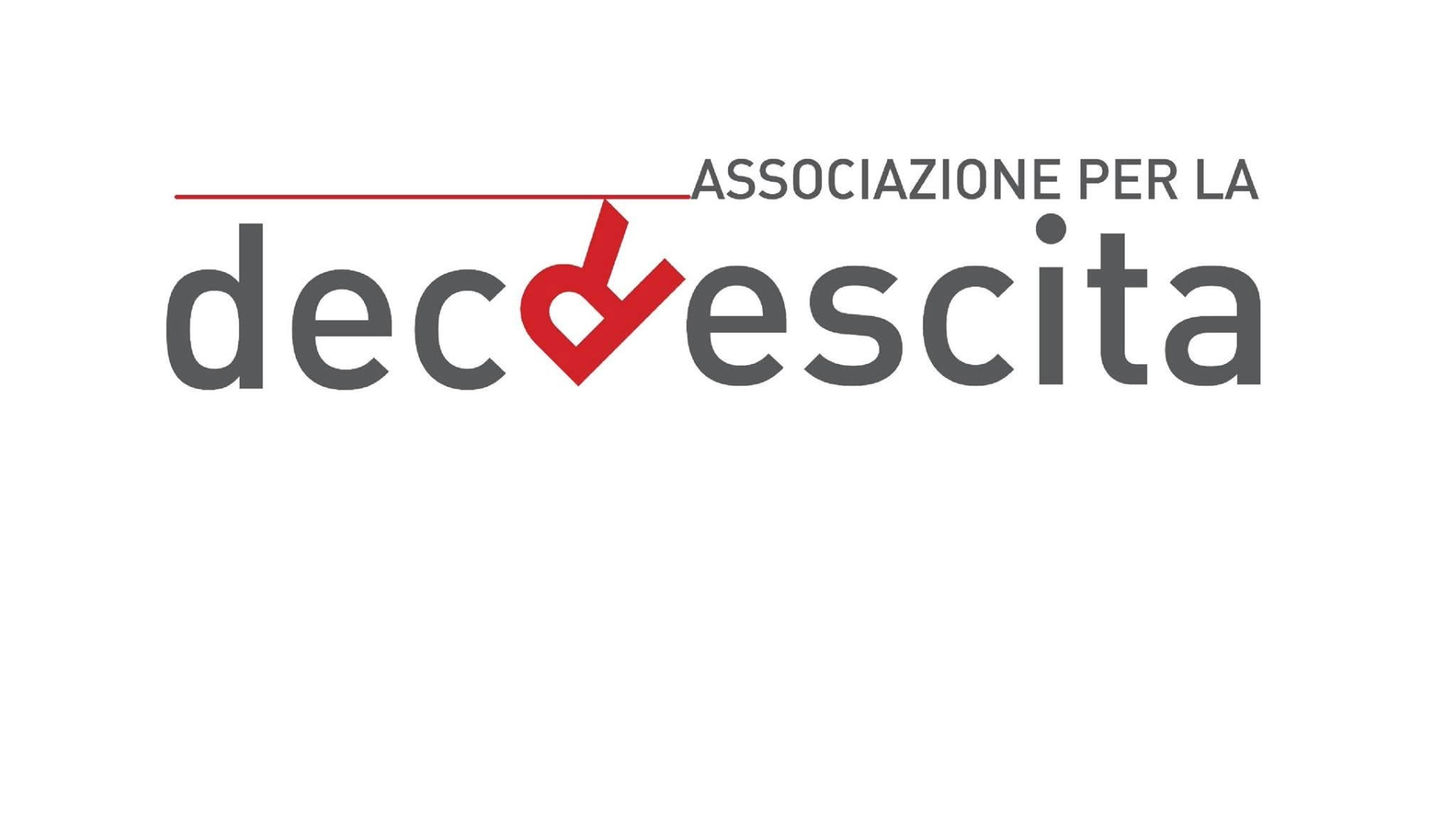 Puntare alla “decrescita”?