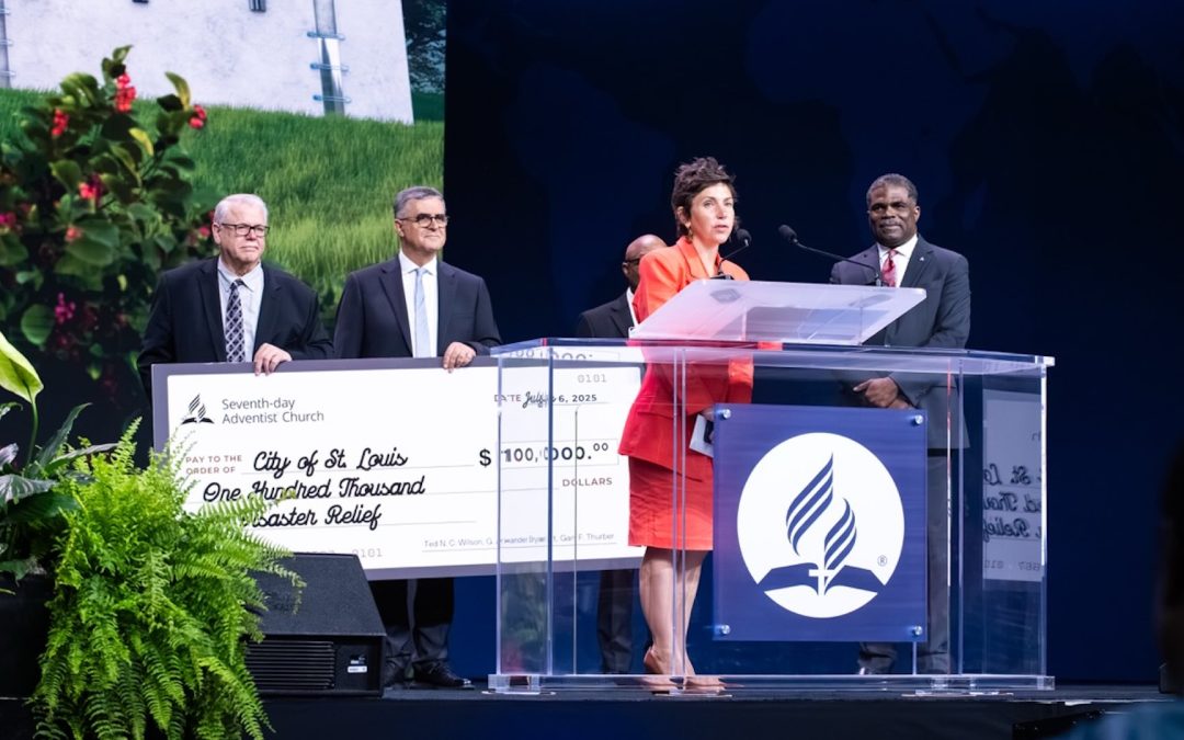Chiesa avventista. Un aiuto alla città di St. Louis dopo il tornado della scorsa primavera
