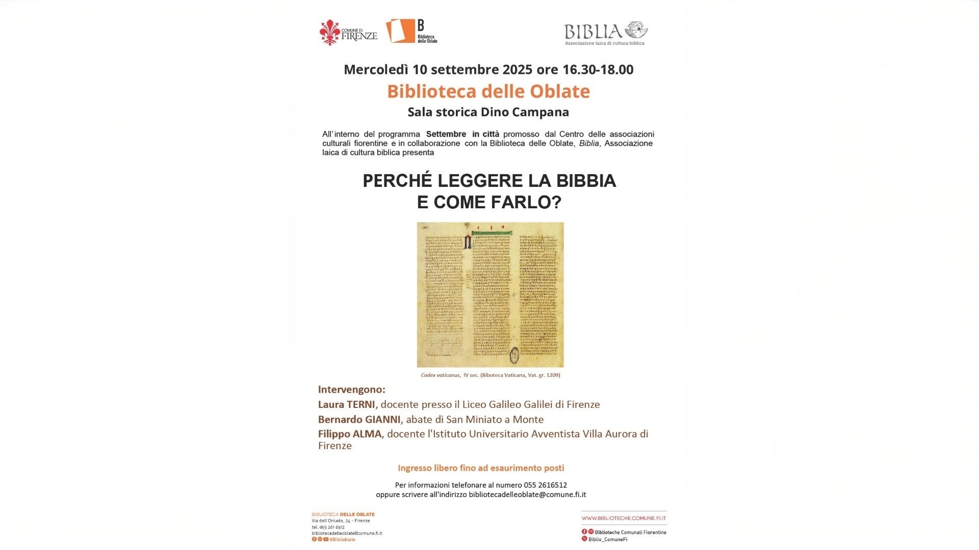 Perchè leggere la Bibbia e come farlo?