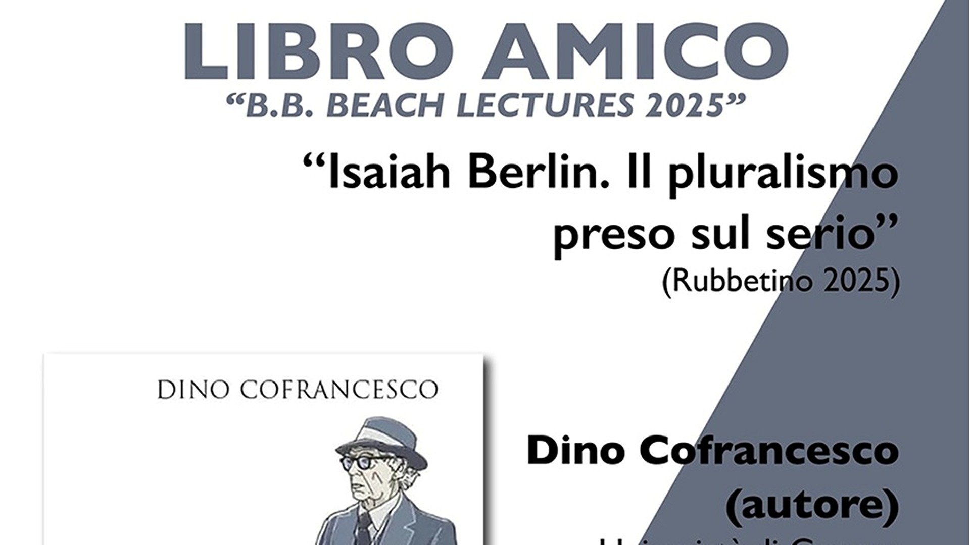 Libro Amico. Il pluralismo preso sul serio