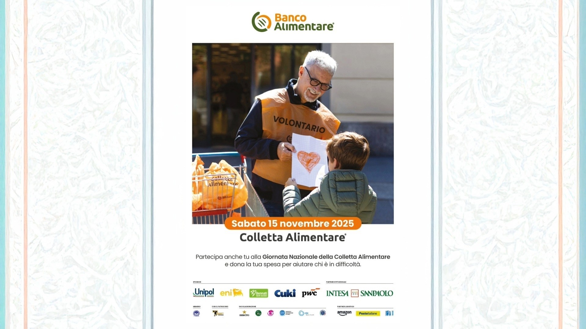 Colletta Alimentare 2025. “Un piccolo gesto, un aiuto concreto”