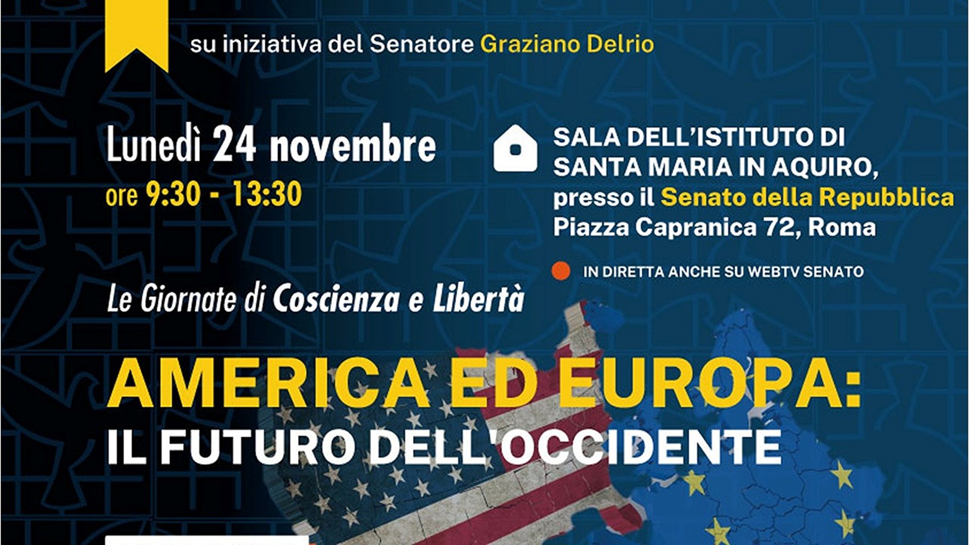 Roma. Tornano le giornate di Coscienza e Libertà