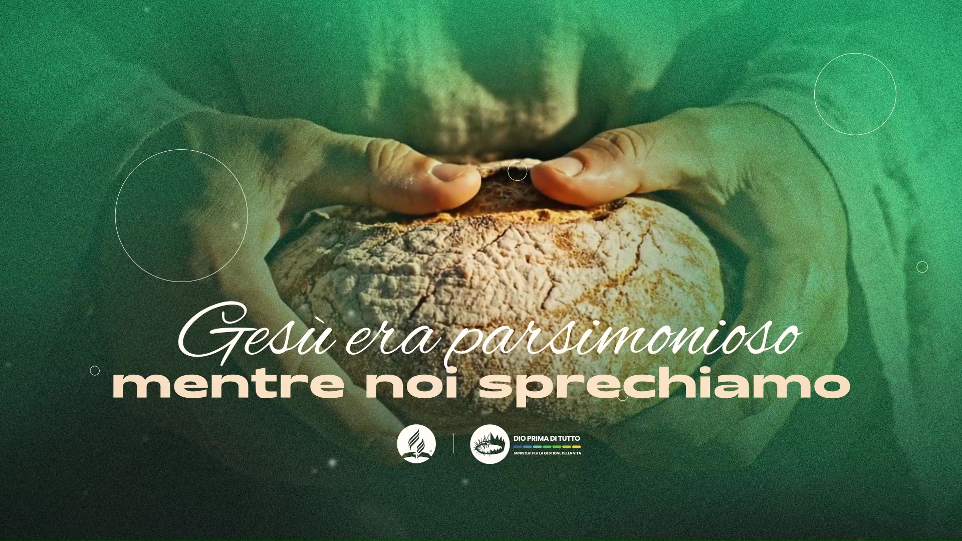 Gesù era parsimonioso mentre noi sprechiamo