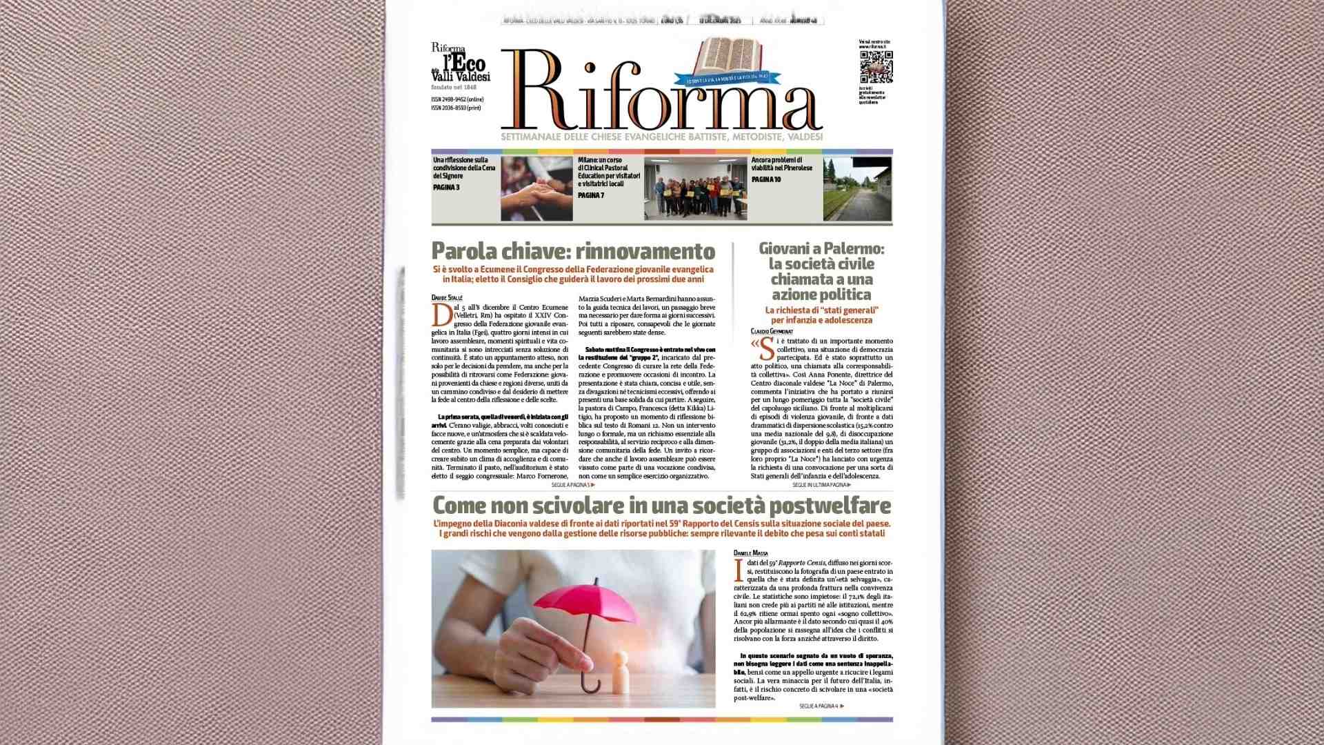 Parola chiave: rinnovamento