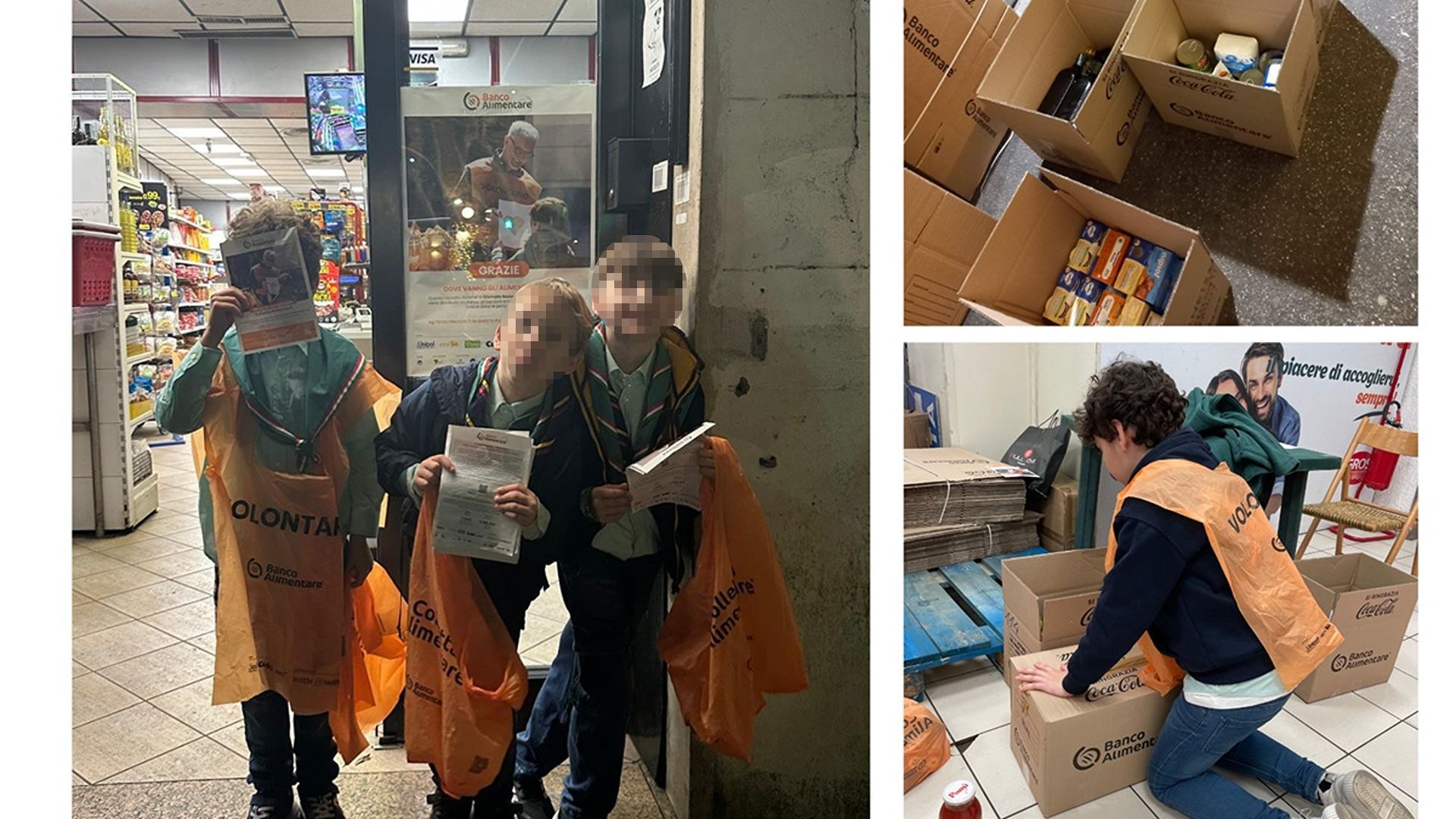 Roma romena. Colletta alimentare