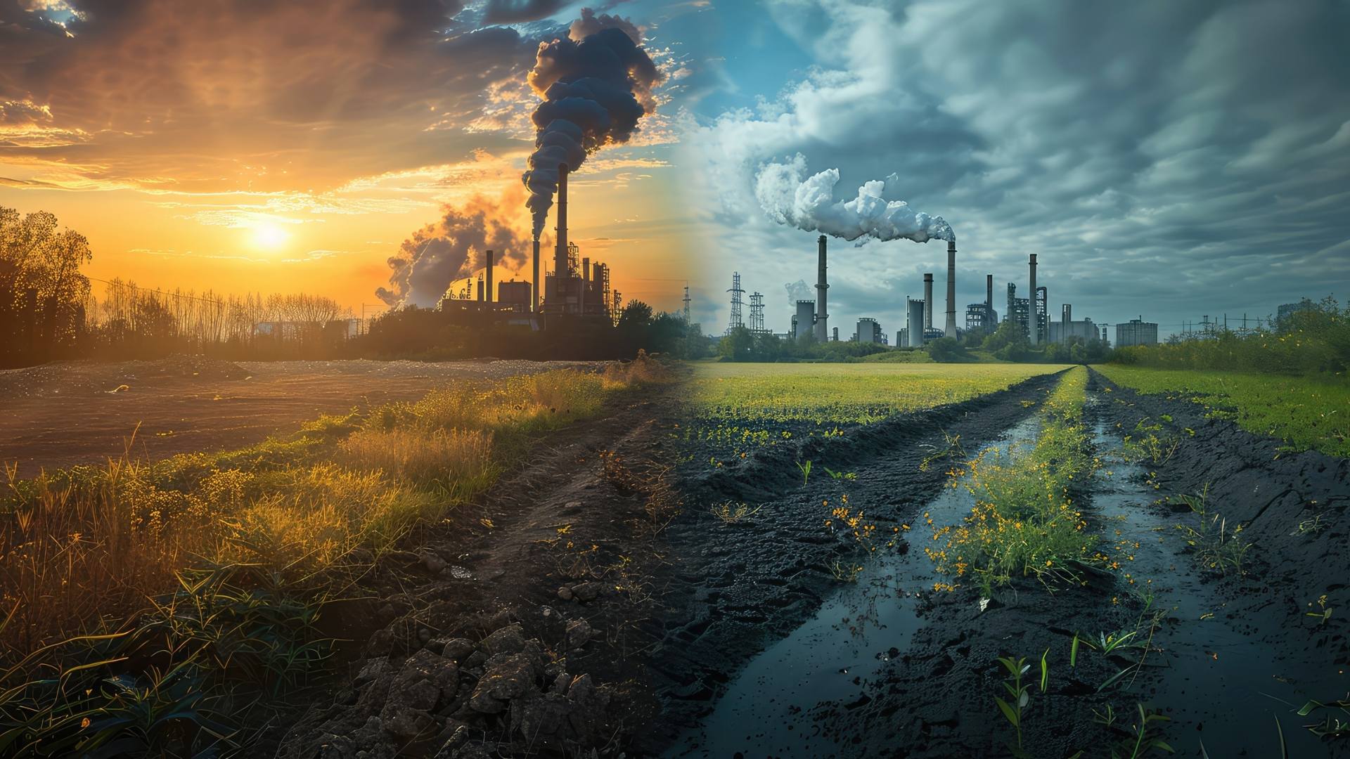 mondo malato inquinato