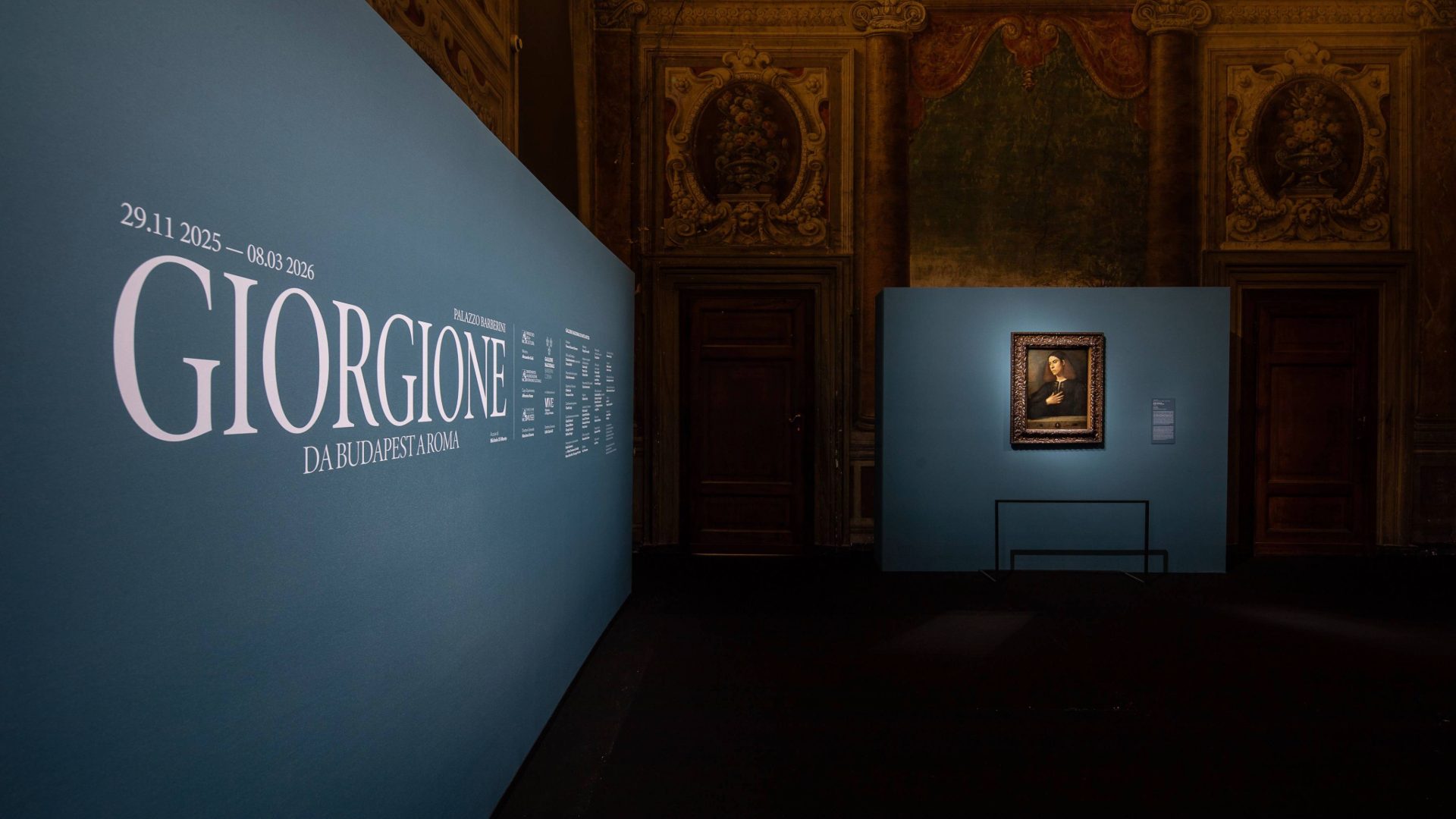 Giorgione da Budapest a Roma