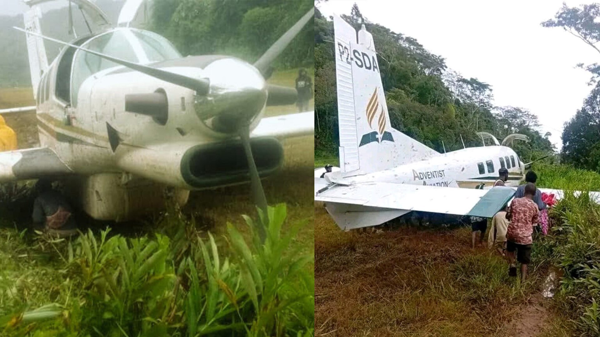 Papua Nuova Guinea. Finisce fuori pista un aereo dell’aviazione avventista