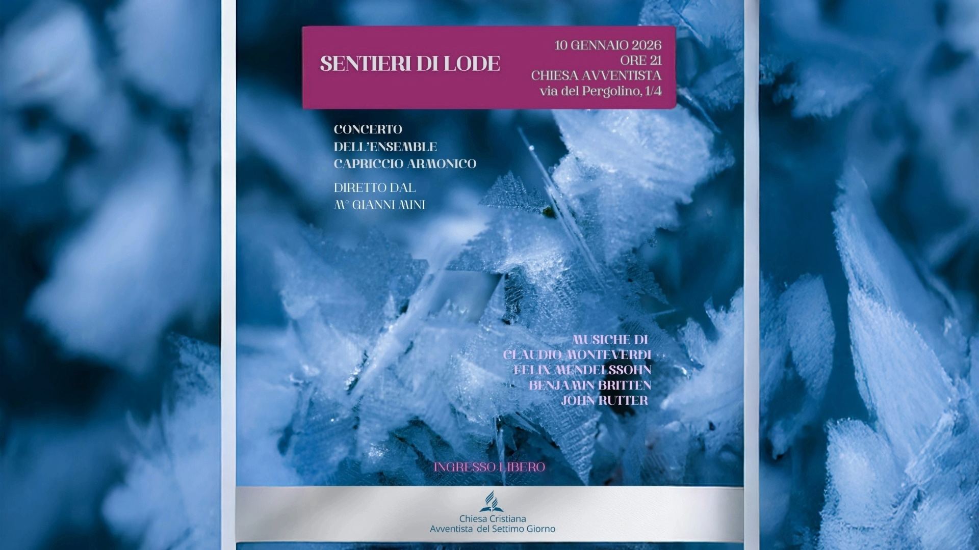 La testimonianza attraverso la musica sacra