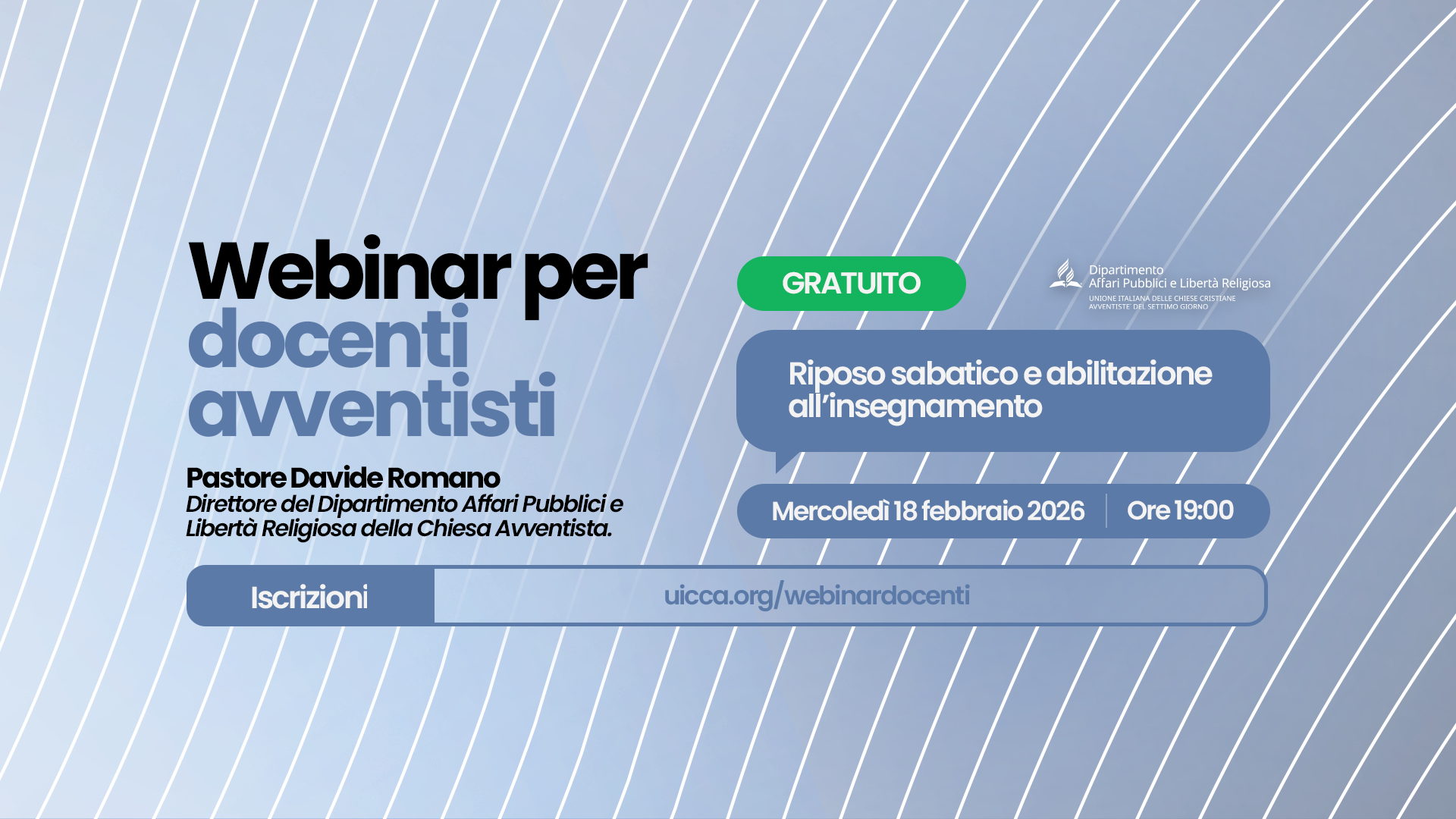 Webinar per docenti avventisti
