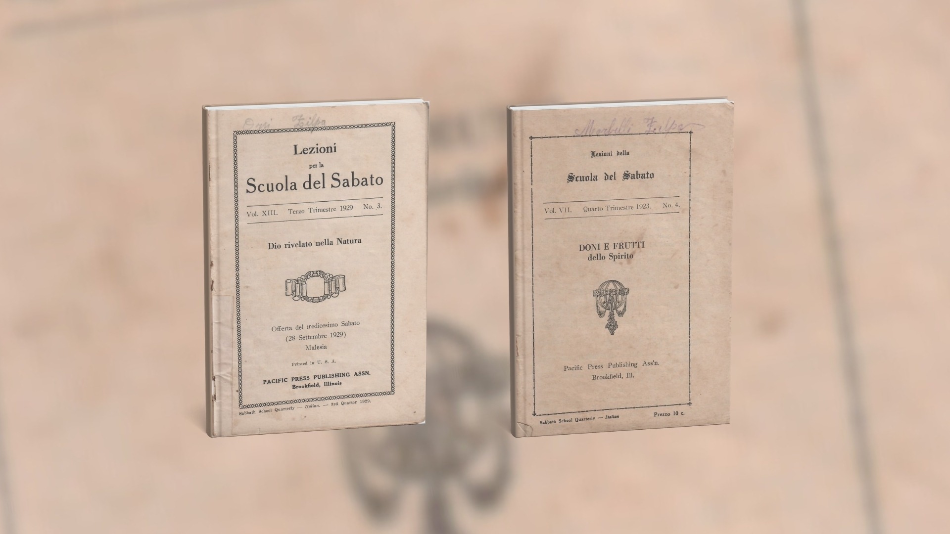 Storia avventista. Ritrovate Scuole del Sabato degli anni ‘20