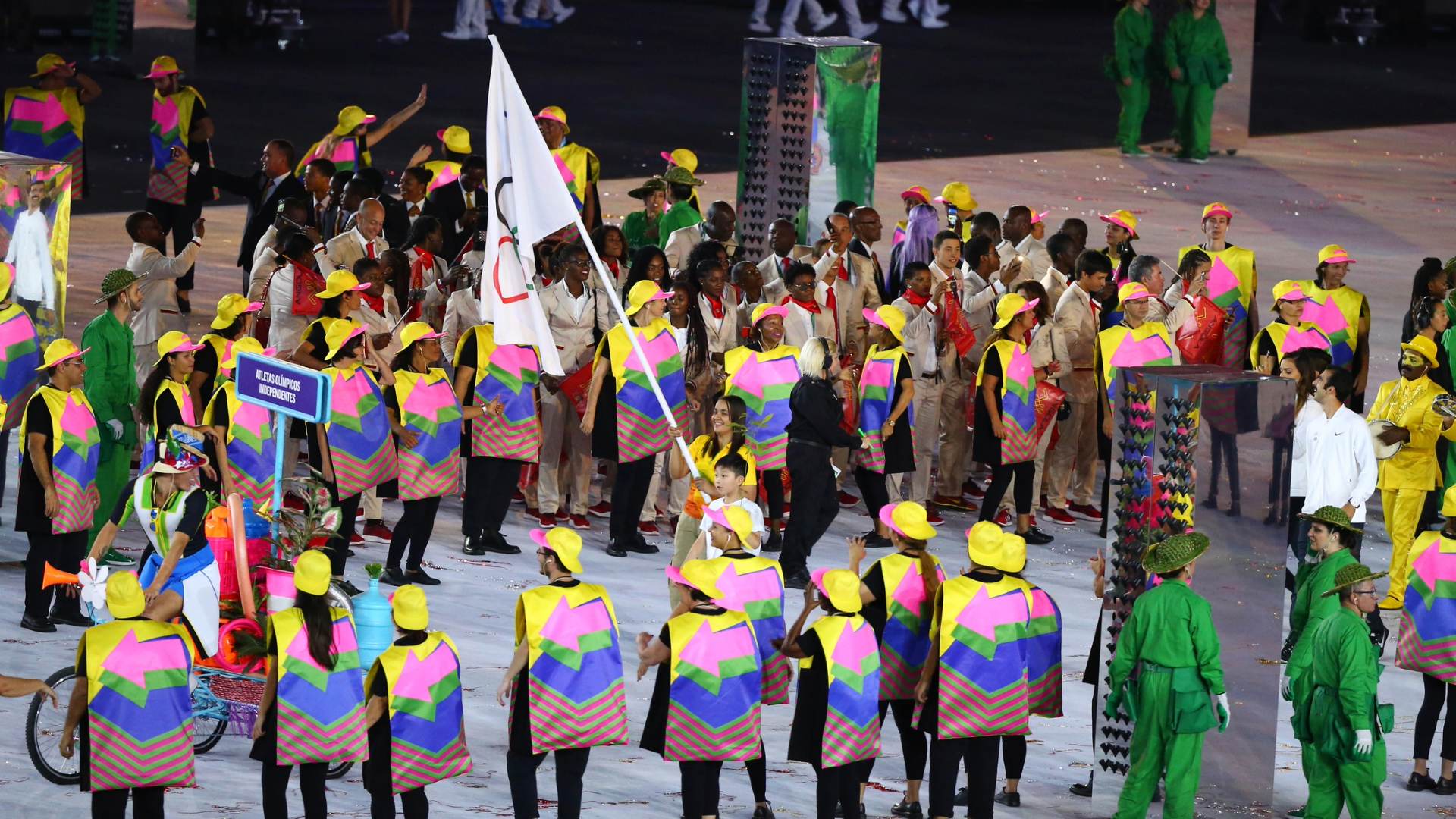 Diamo forma alla speranza: una bandiera per i rifugiati