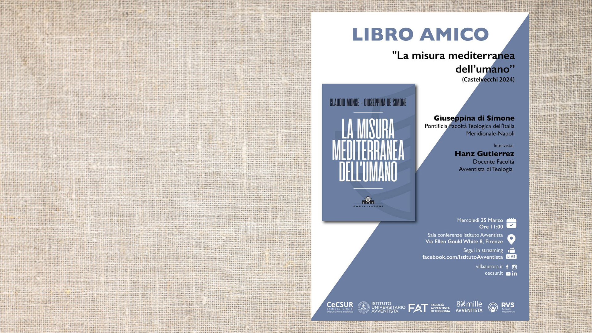 Libro Amico. La misura mediterranea dell’umano