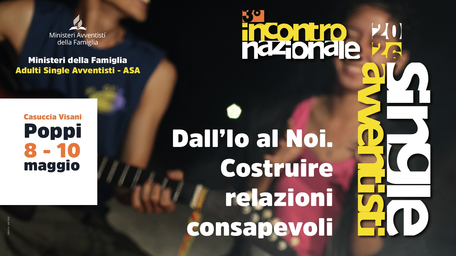 Incontro nazionale single avventisti. Iscrizioni ancora aperte