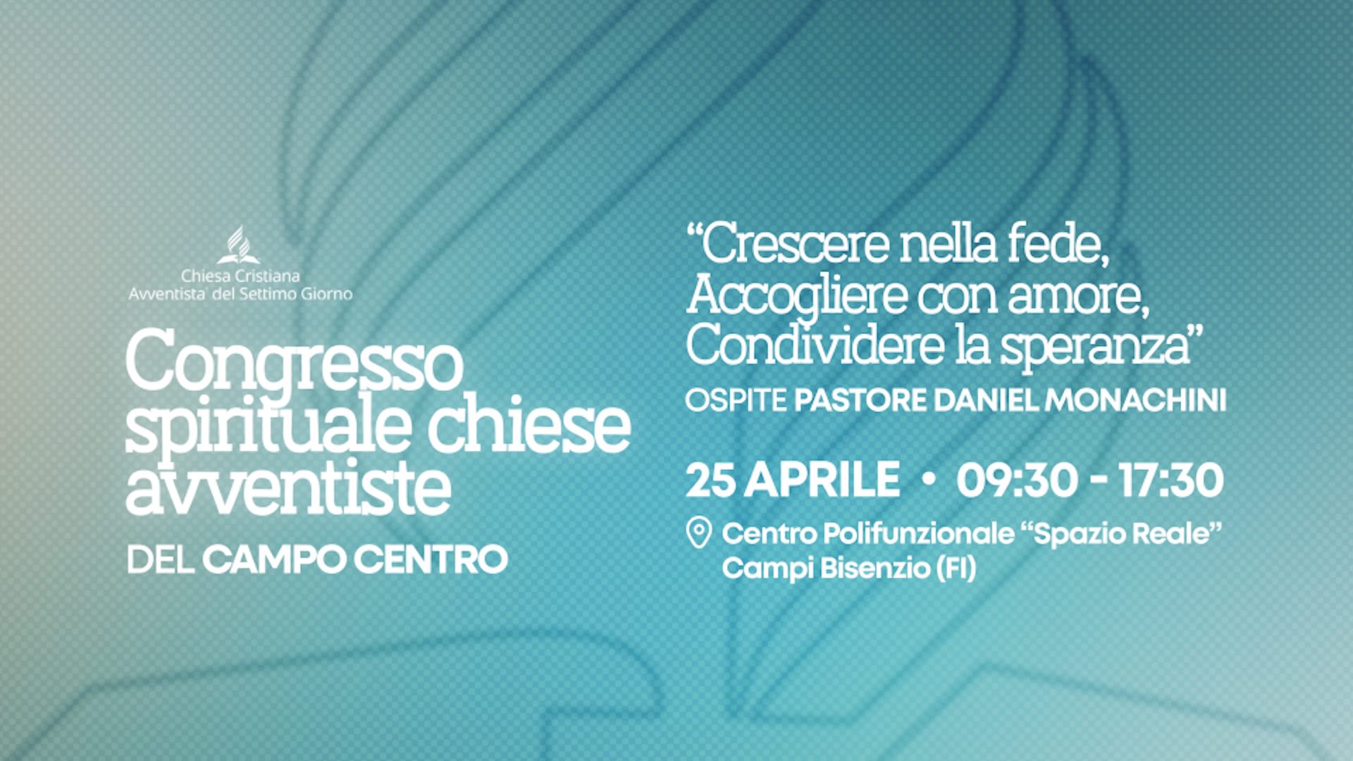 Congresso spirituale in Italia centrale