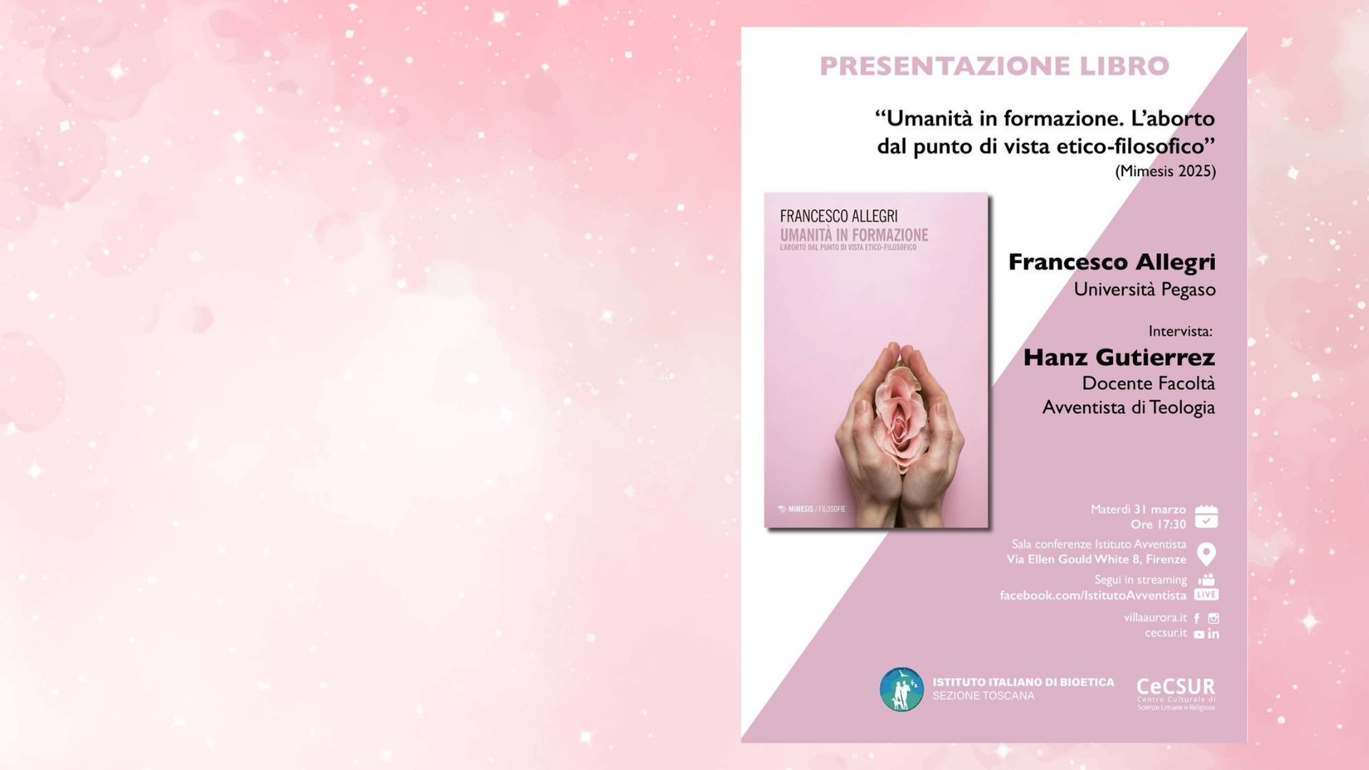 Libro Amico. Umanità in formazione. L’aborto dal punto di vista etico-filosofico