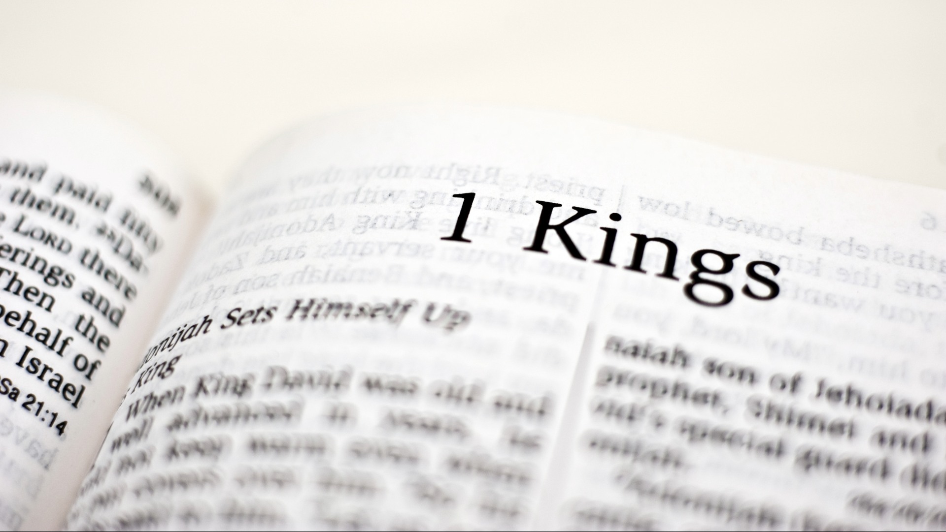 I re dimenticati della Bibbia – Giosia