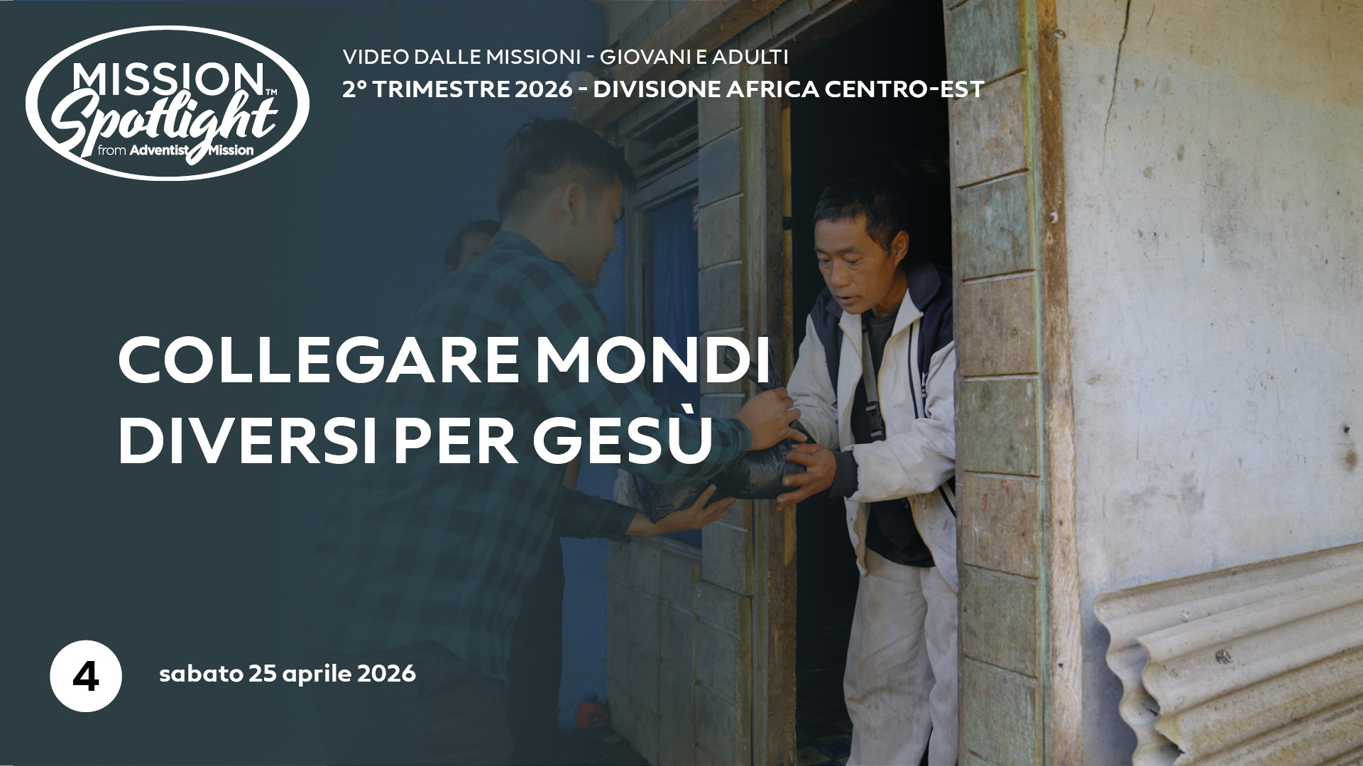 Missioni dal mondo – 25 aprile 2026