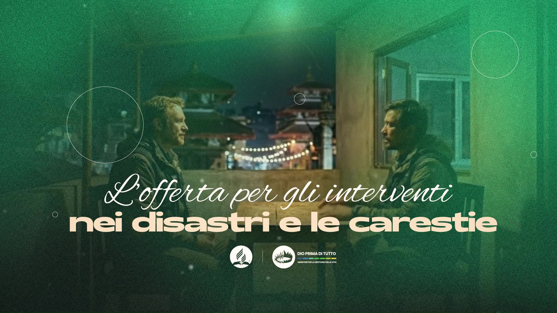 L’offerta per gli interventi nei disastri e le carestie
