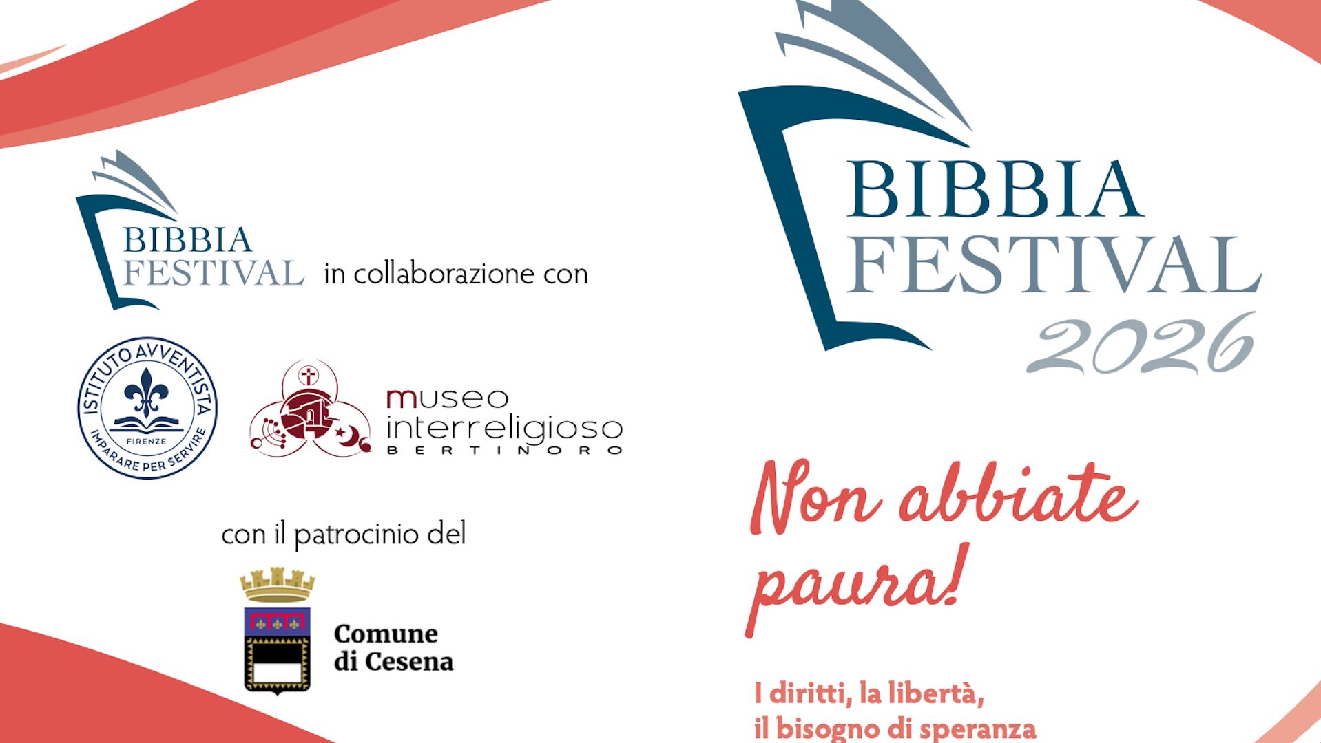 A Cesena per Bibbia Festival 2026