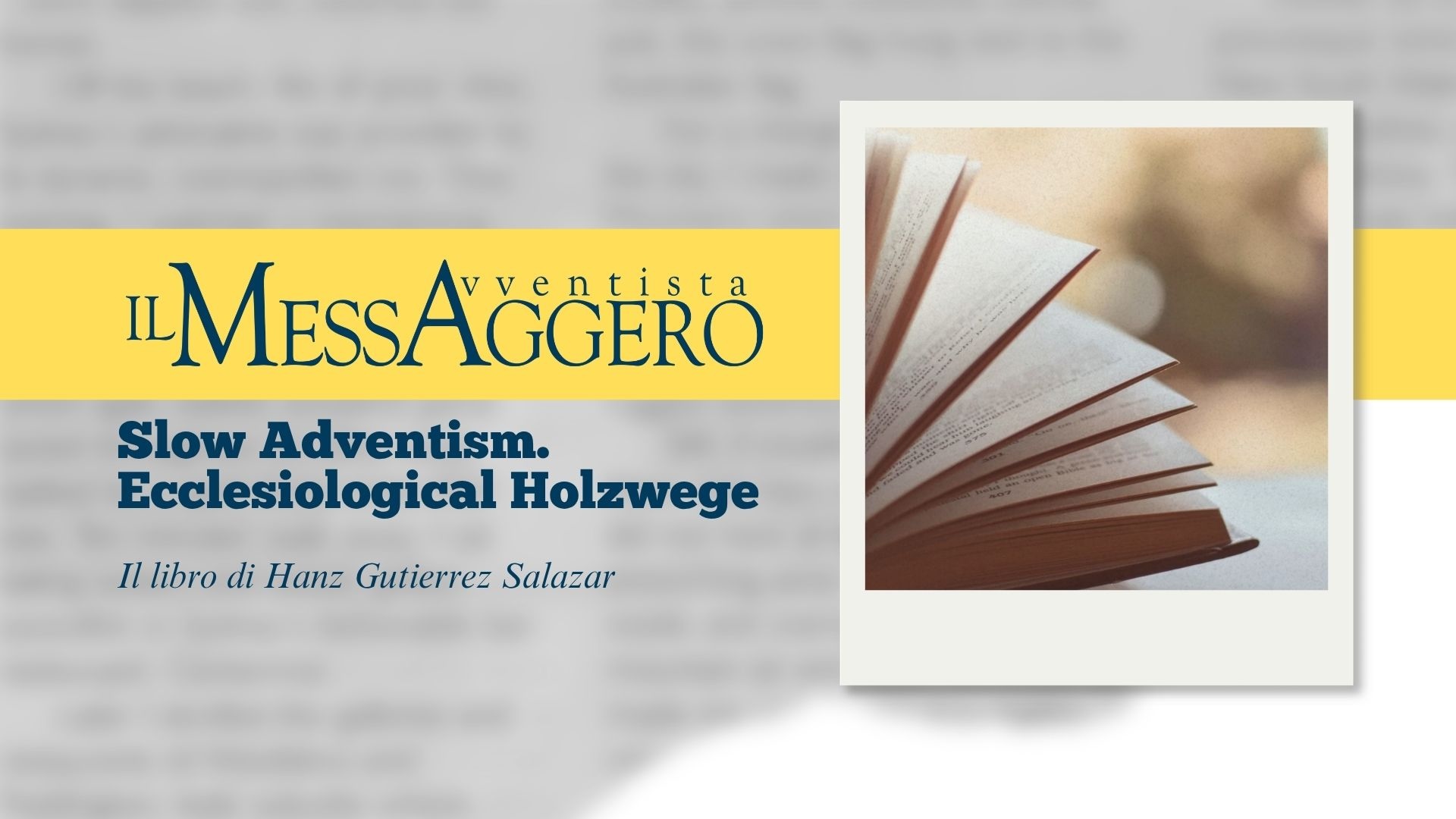 Rallentare per rifiorire