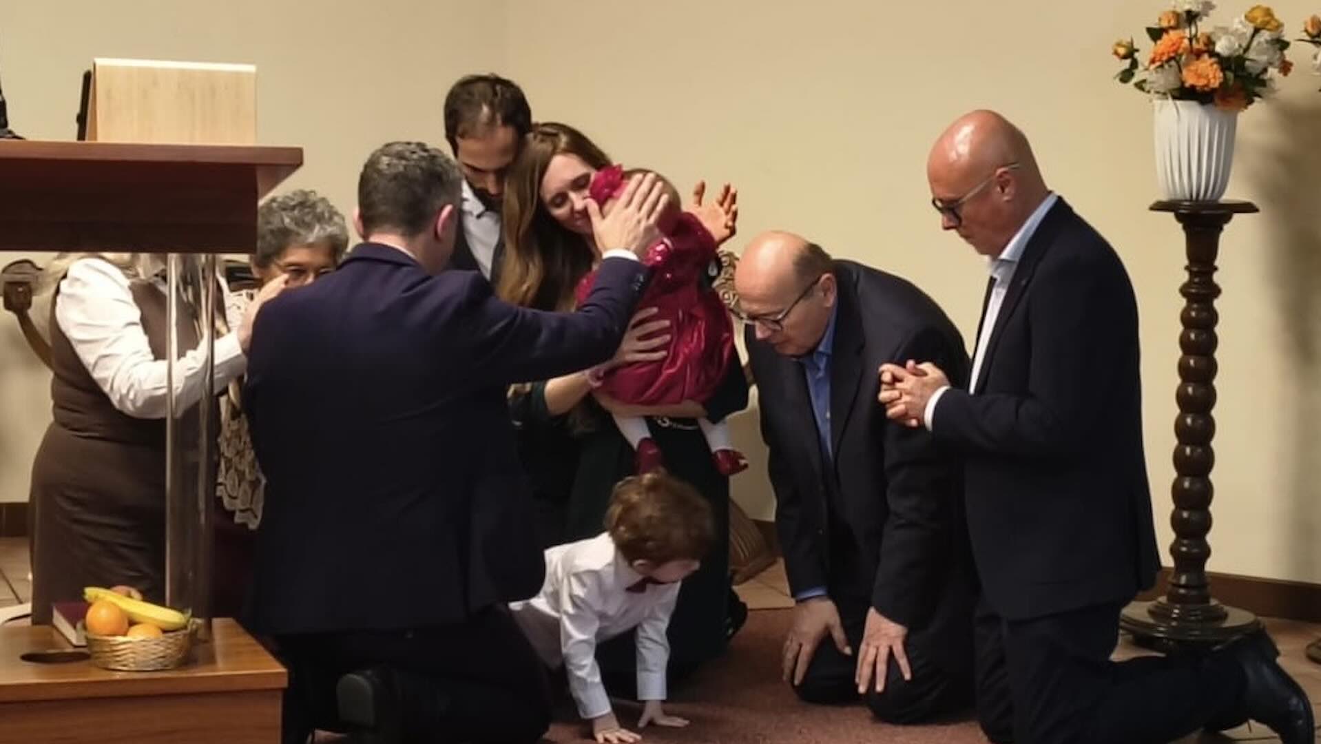 Sesto San Giovanni. Presentazione della piccola Emma Legni Centorrino