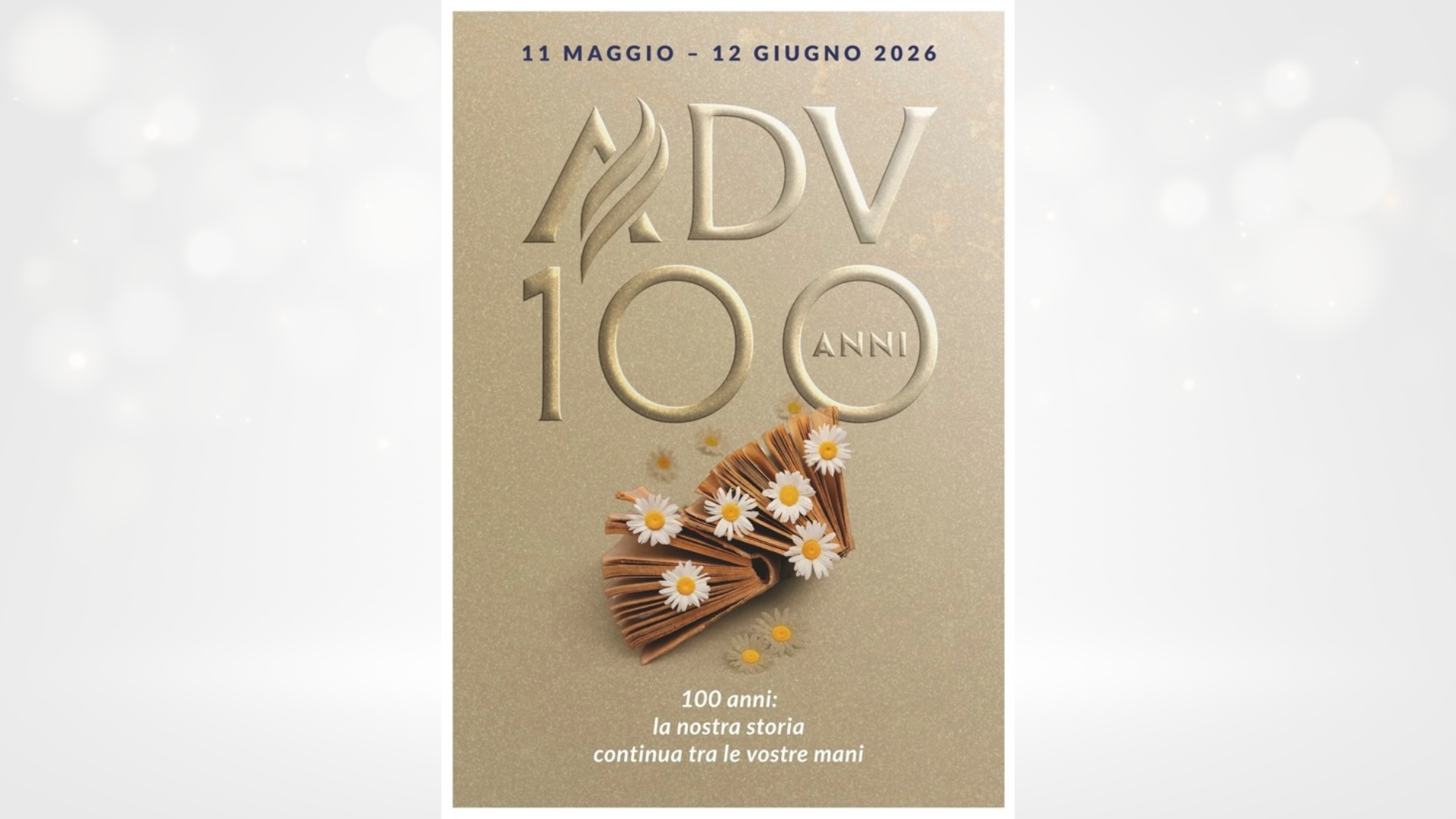 Edizioni ADV. Mese del libro 2026